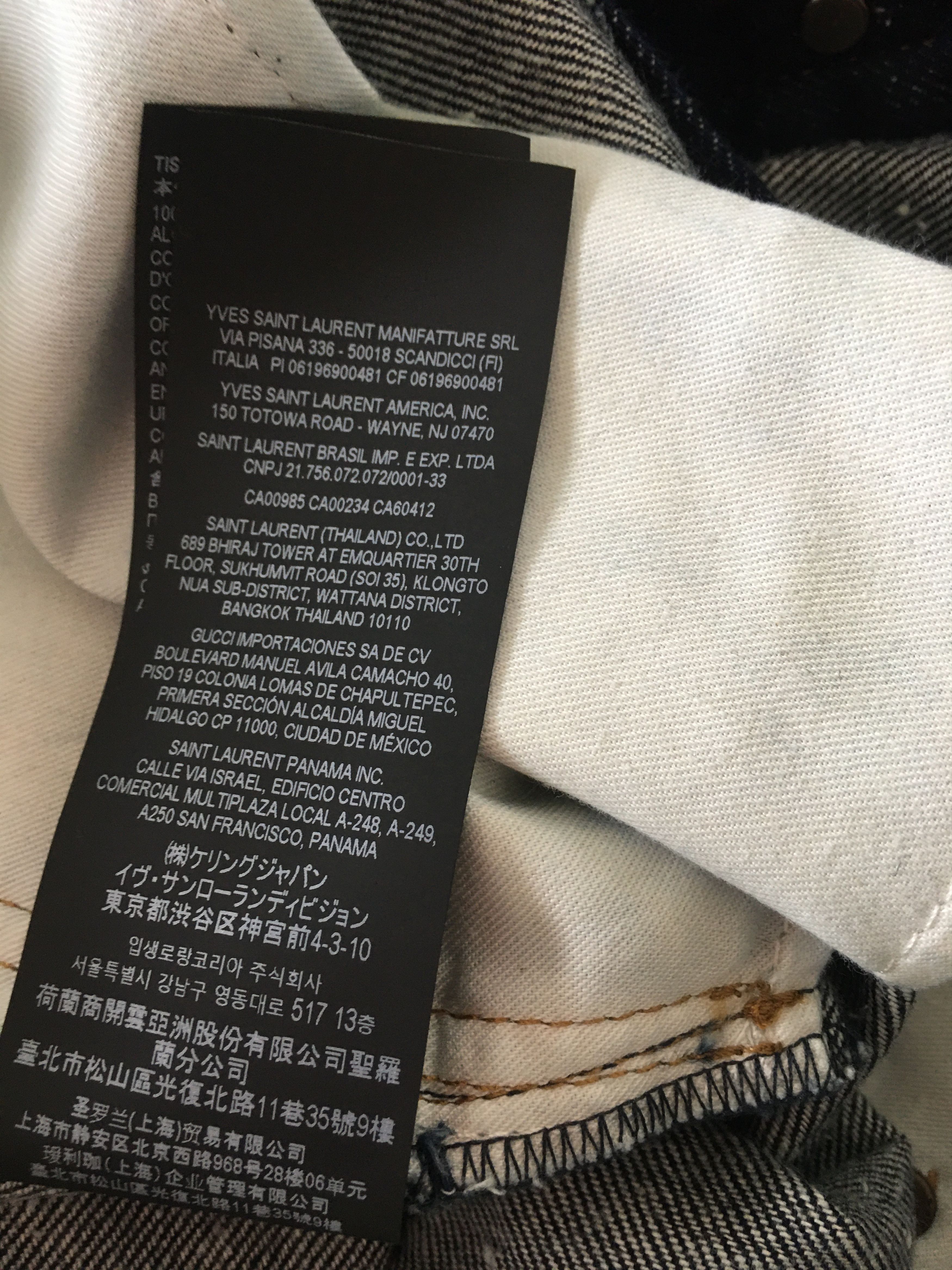 Saint Laurent Paris Jean in Blue Denim Size US 32 / EU 48 - 7 Thumbnail