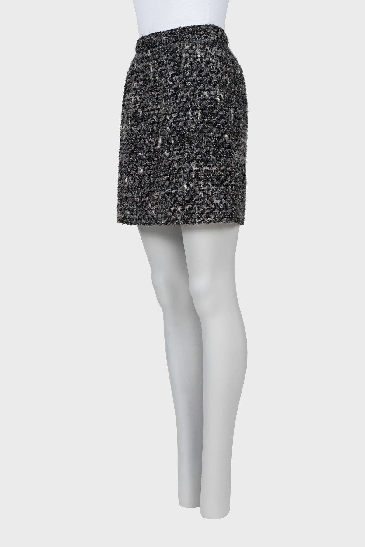 Dolce & Gabbana Dolce & Gabbana Tweed mini skirt Size 26" / US 2 / IT 38 - 3 Thumbnail