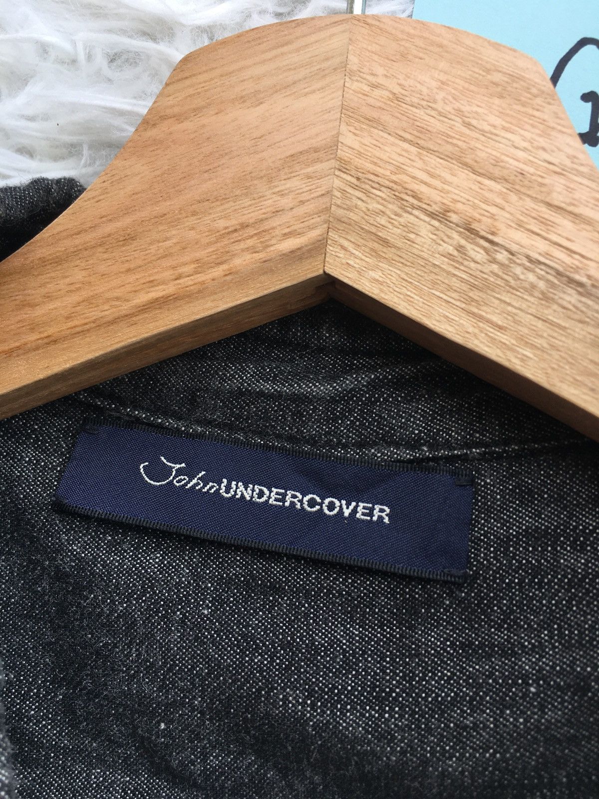 Undercover Rare John Undercover Spell out Buttons Shirt Size US M / EU 48-50 / 2 - 21 Thumbnail