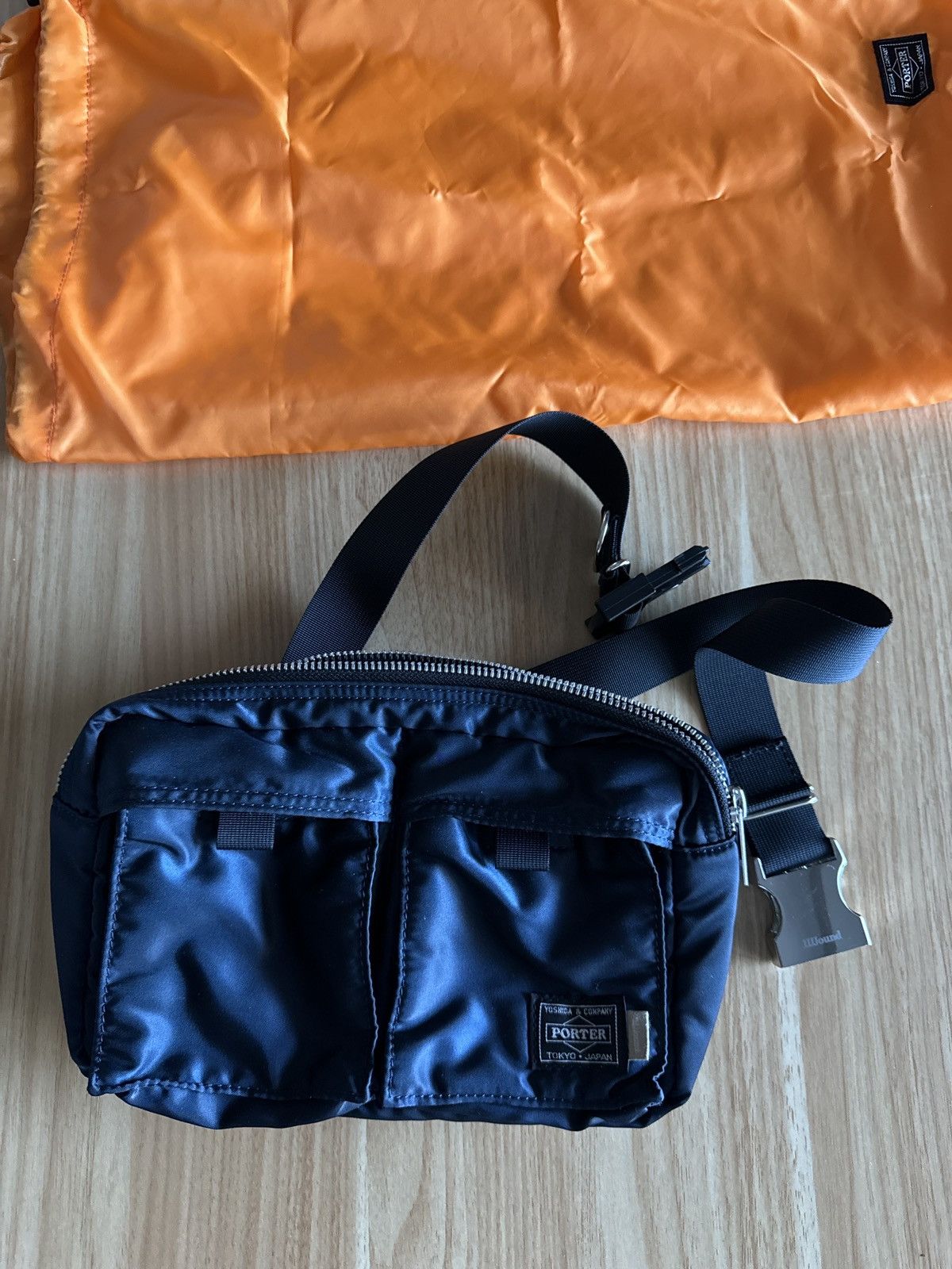 Porter JJJJound x Porter Waist Bag | Grailed