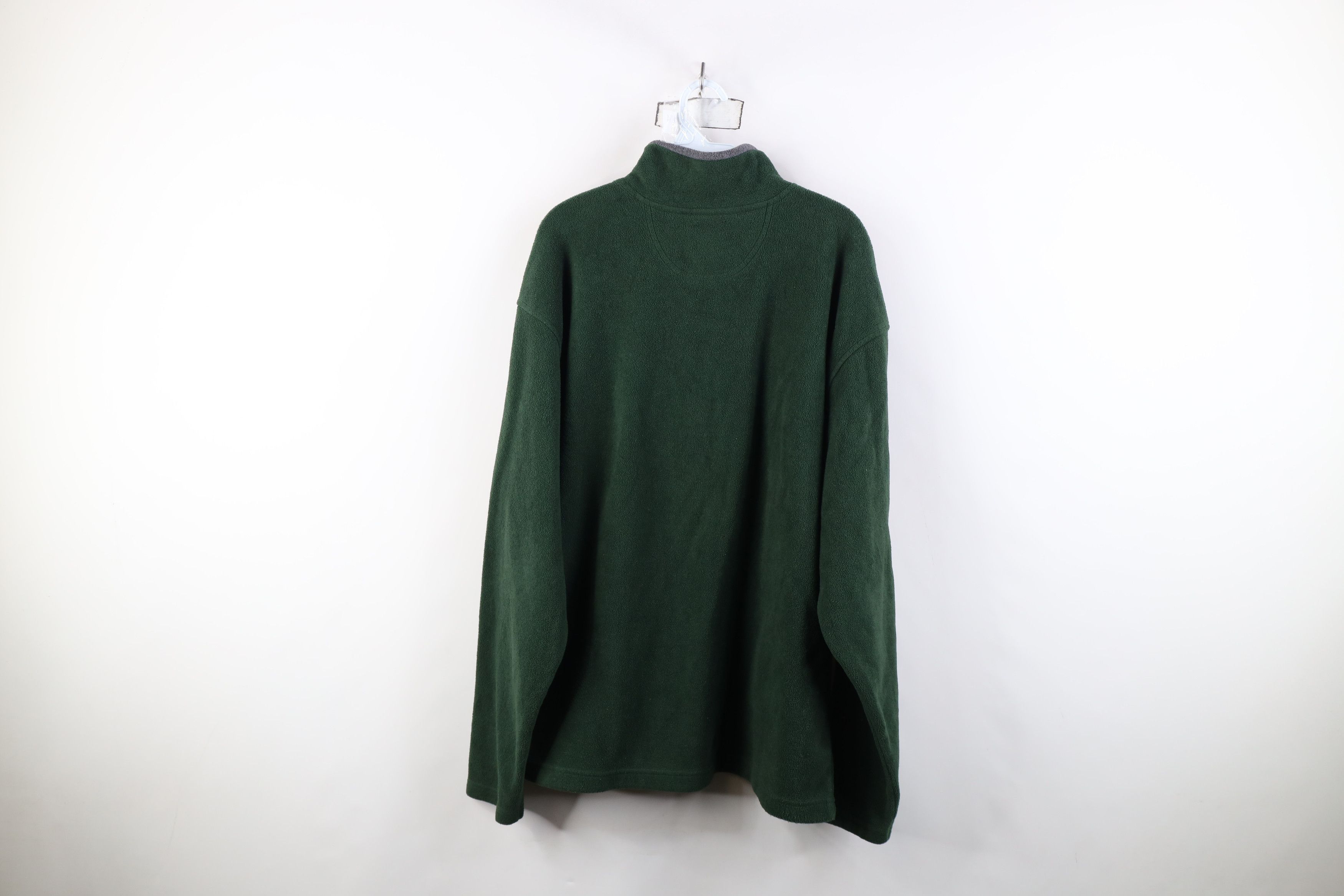 Gap Vintage 90s Y2K Gap Half Zip Fleece Pullover Sweater Green Size US XL / EU 56 / 4 - 12 Thumbnail