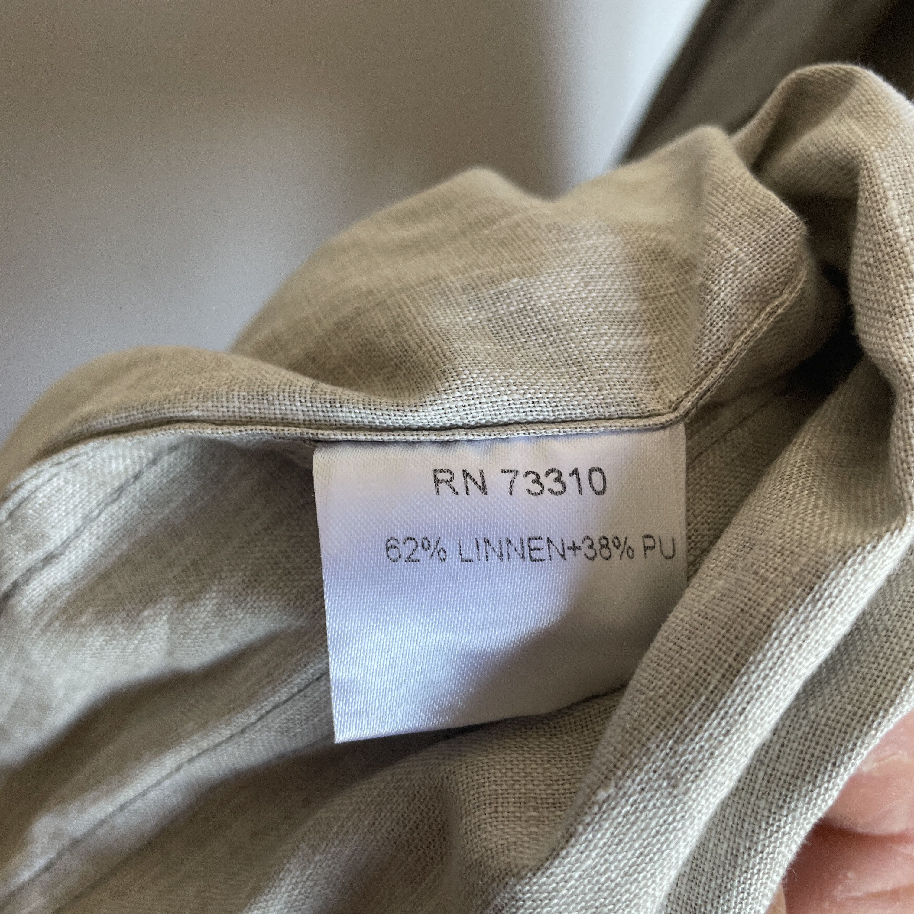 Ivan Grundahl Ivan Grundahl Wrapped Massive Collar Linen Blend Coat Size XS / US 0-2 / IT 36-38 - 14 Thumbnail