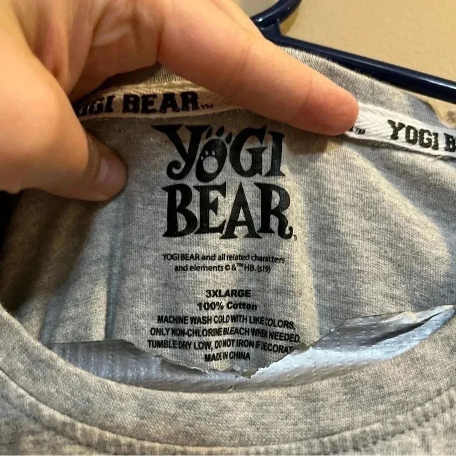 Other Yogi Bear All American T-shirt Sz 3XL Embroidered Logo Size US XXL / EU 58 / 5 - 4 Thumbnail