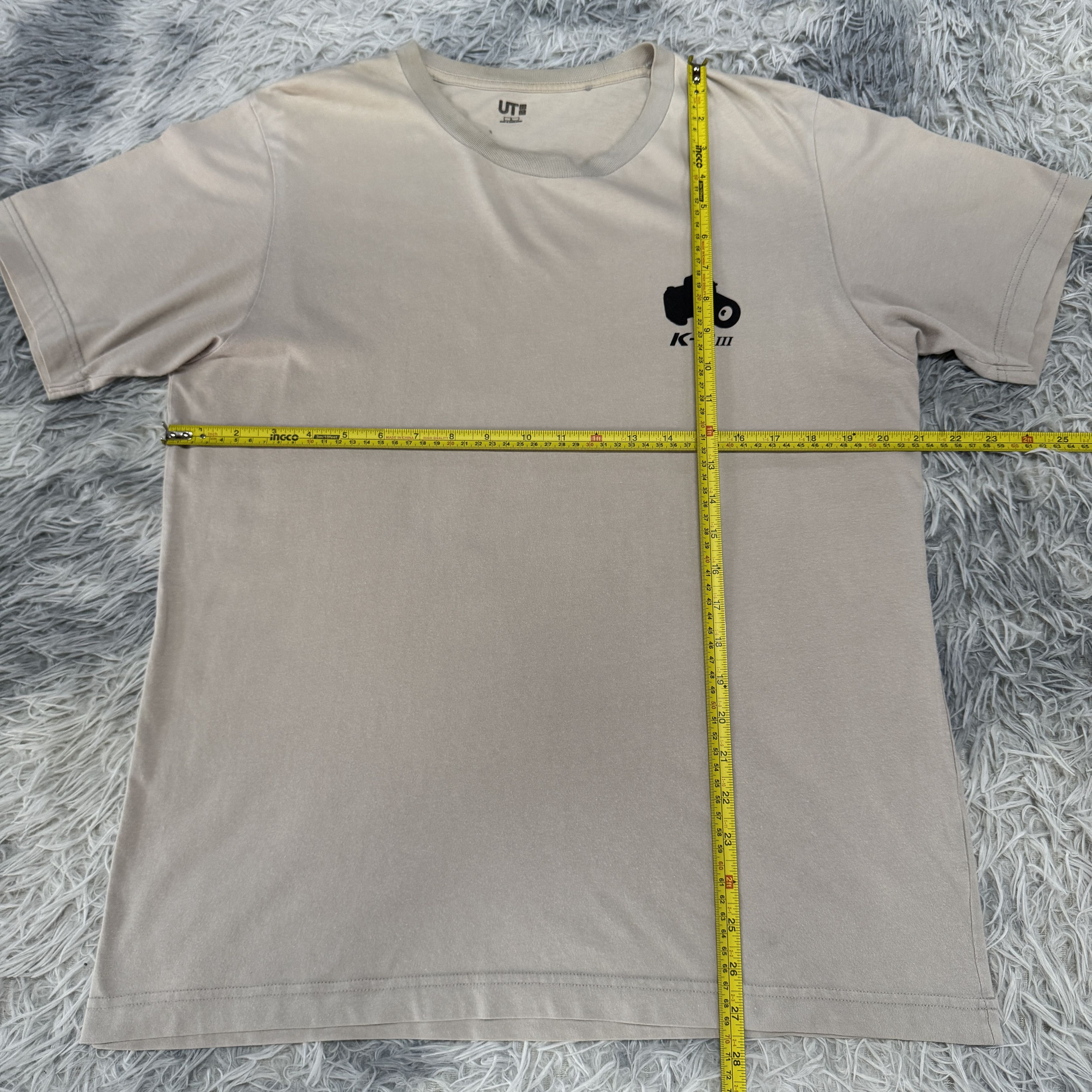 Uniqlo Uniqlo UT Pentax K-3 Mark III Camera Sunfaded Tshirt Size US L / EU 52-54 / 3 - 5 Thumbnail