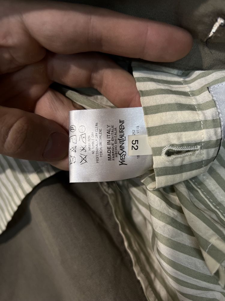 Saint Laurent Paris Yves Saint Laurent Vintage Overshirt Jacket Size US M / EU 48-50 / 2 - 5 Thumbnail