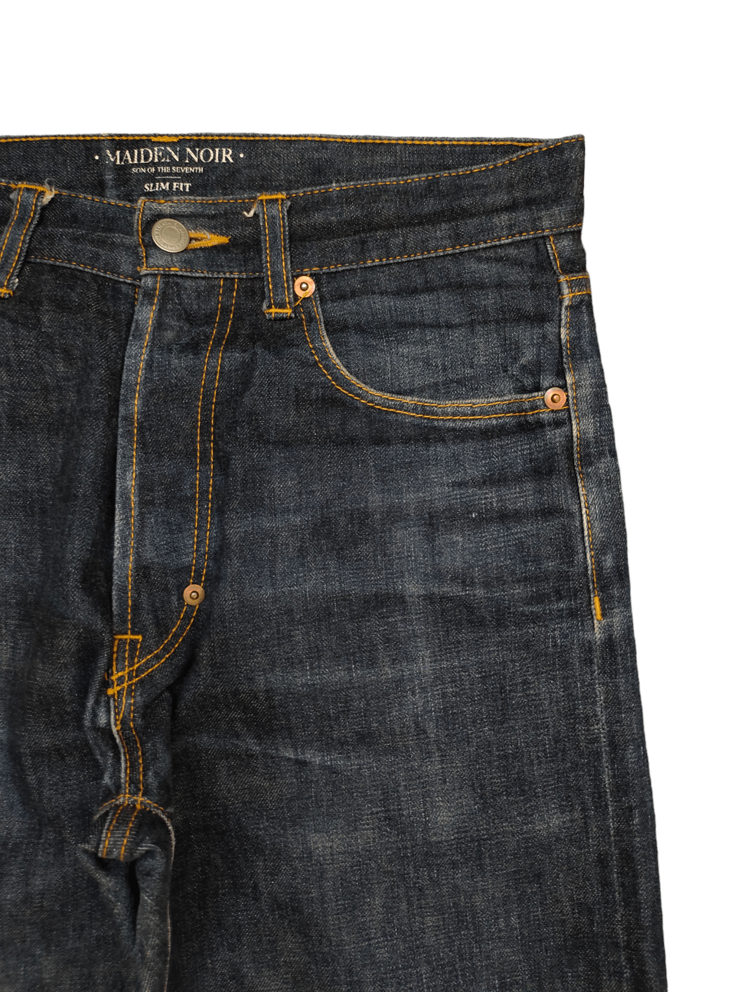 Helmut Lang Maiden Noir Japan Slim Fit Selvedge Jeans Helmut Lang Style Size US 30 / EU 46 - 3 Thumbnail