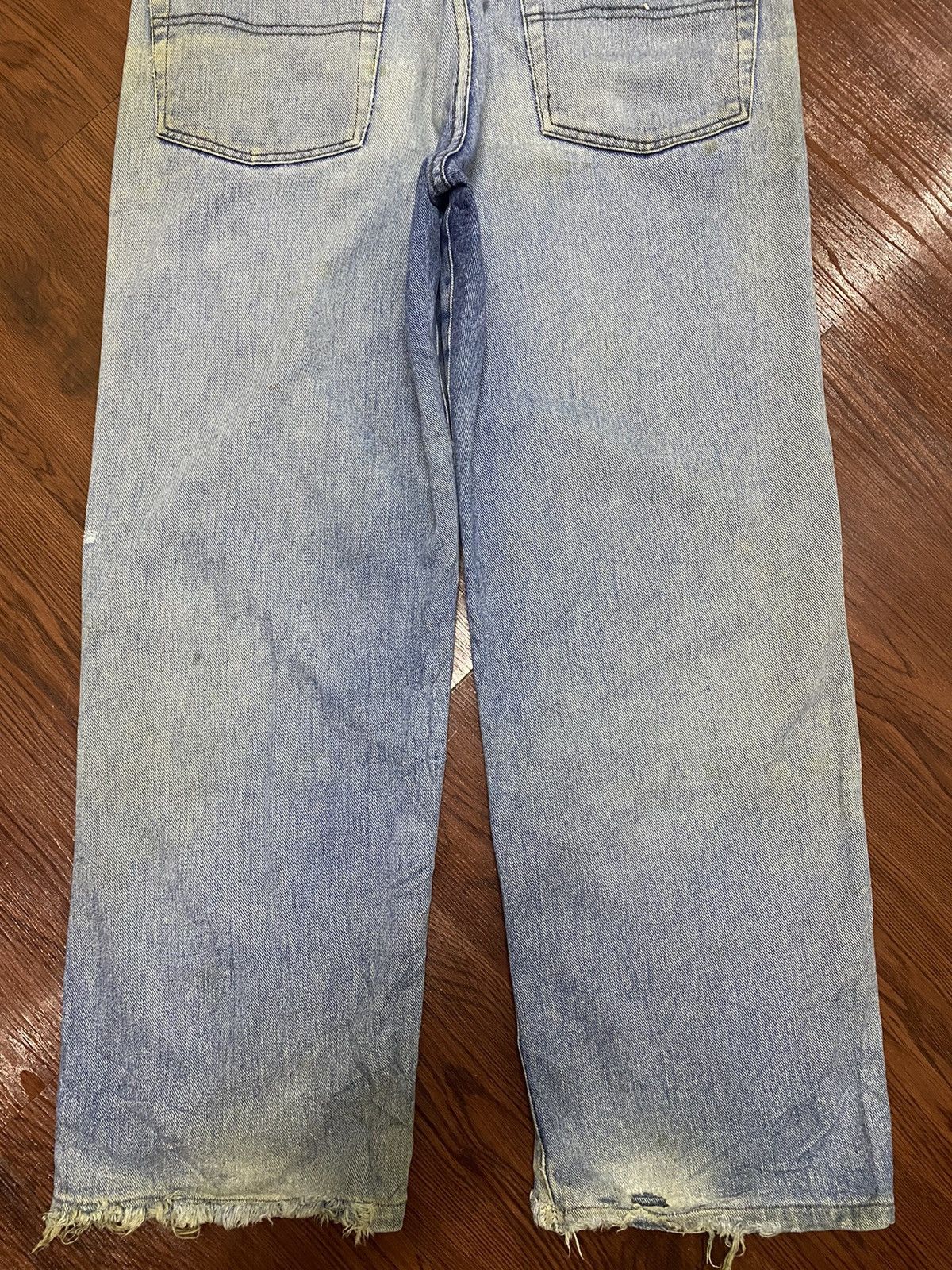 Big John Vintage Bigjohn Mud Wash Baggy Jeans Size US 32 / EU 48 - 6 Thumbnail