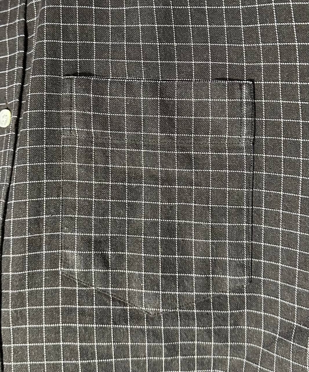 AMI AMI PARIS Alexandre Mattiussi Plaid Shirt buttons brown sz40 Size US M / EU 48-50 / 2 - 2 Thumbnail
