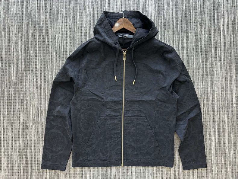 Versace Versace Black zippered jacket Size US XL / EU 56 / 4 - 2 Thumbnail