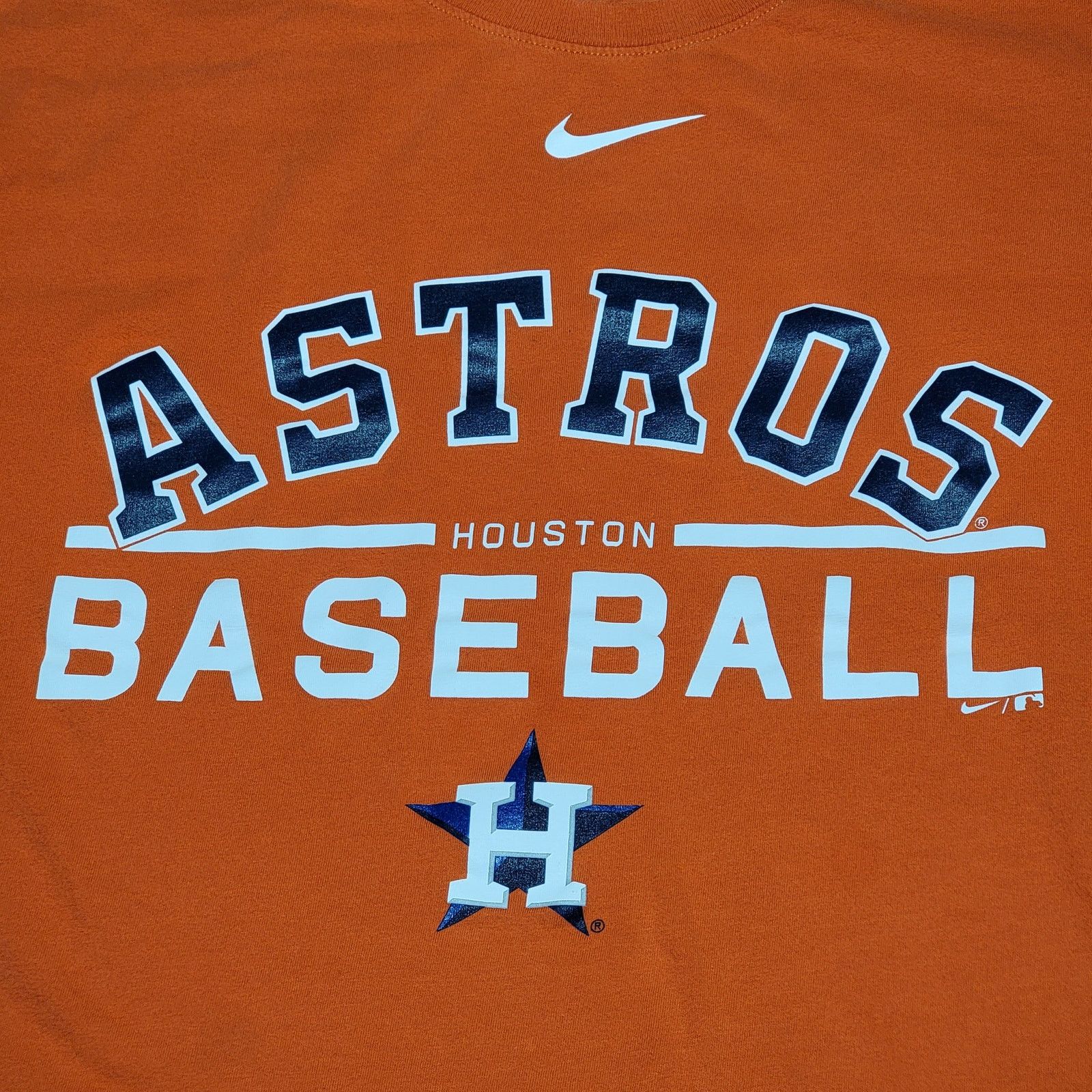Nike Nike Houston Astros Baseball Orange Unisex Tee - Size XL Size US XL / EU 56 / 4 - 2 Thumbnail
