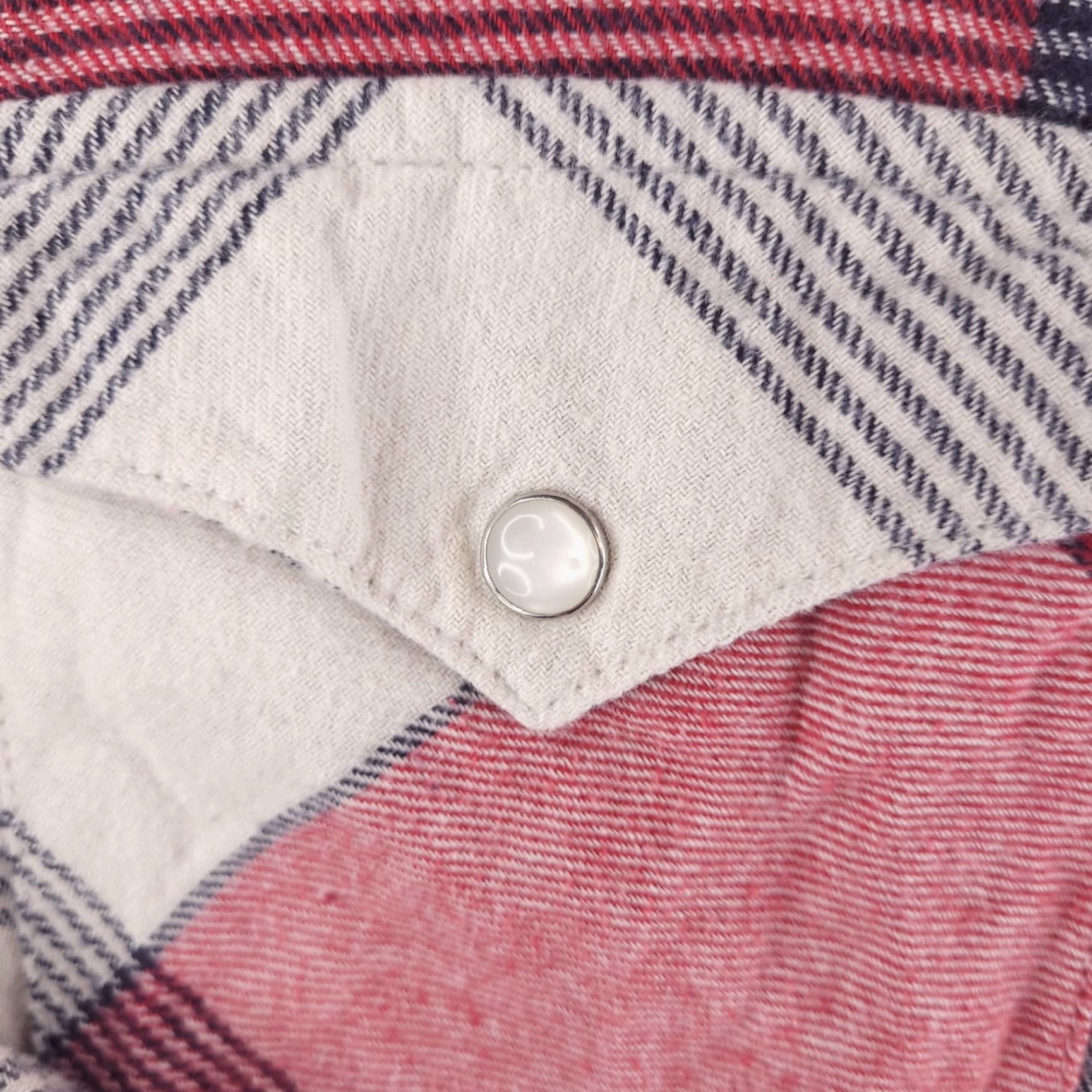 Levi's Levi's Shirt Mens XL Slim Plaid Western Red Long Sleeve Pearl Snap Button-Up Slim Fit Size US XL / EU 56 / 4 - 3 Thumbnail