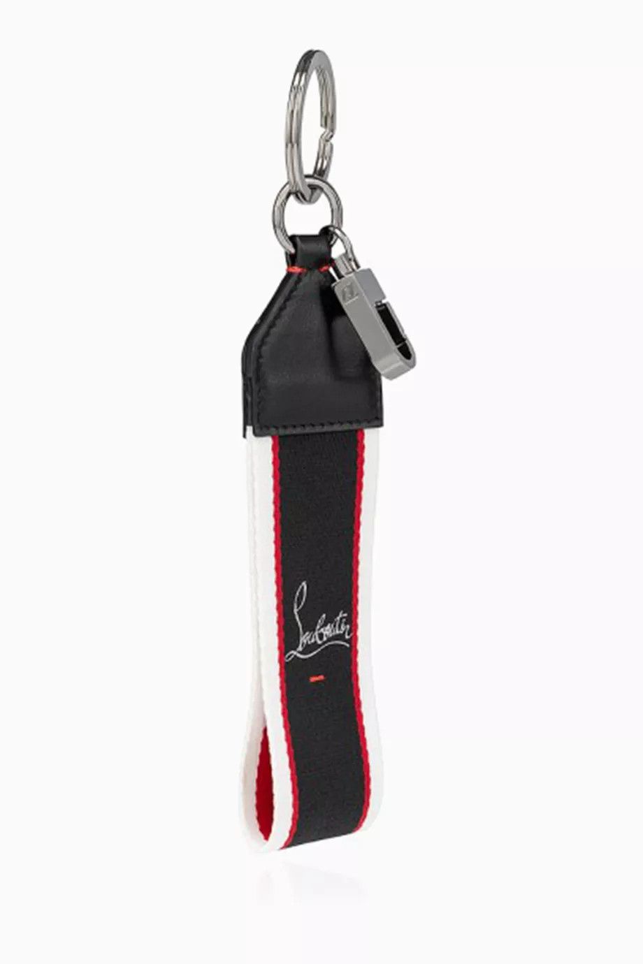 Christian Louboutin o1s1wg110225 Size: OS/Key Ring in Black Size ONE SIZE - 3 Thumbnail
