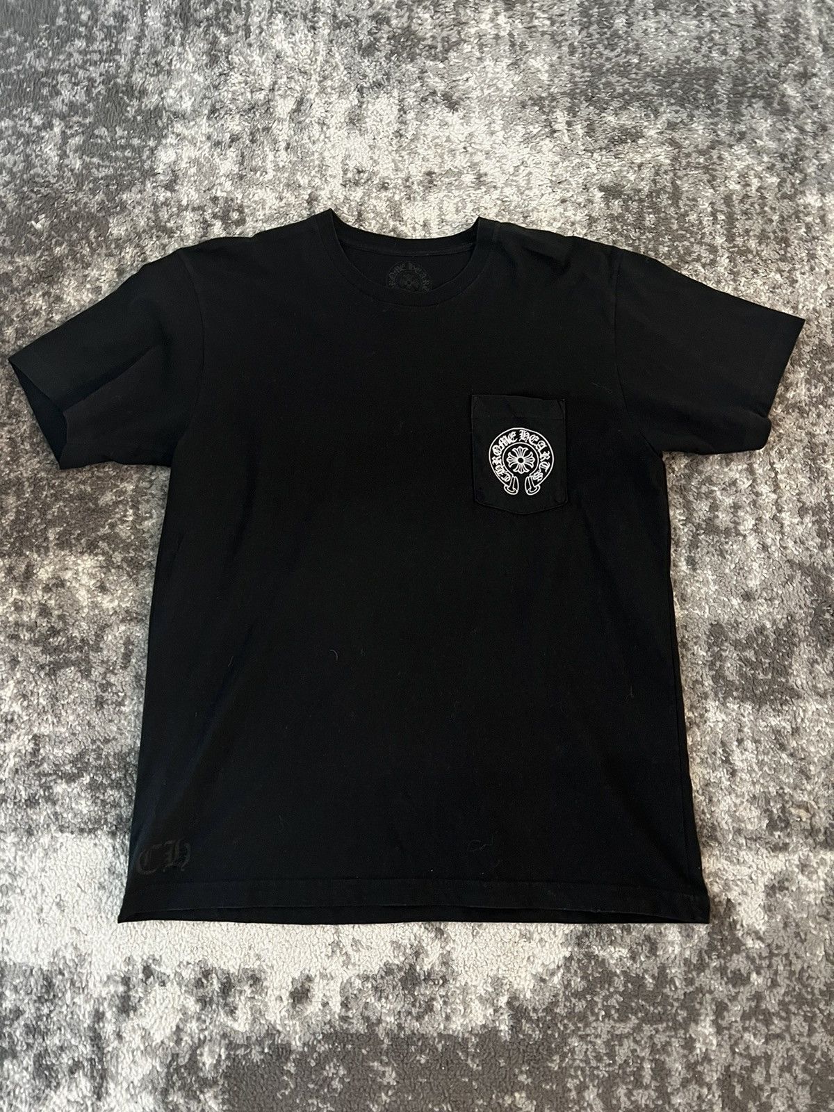 image of Chrome Hearts Miami Exclusive T-Shirt in Black, Men's (Size XL)