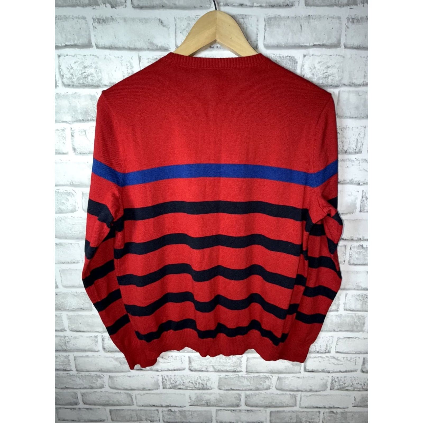 Ralph Lauren Lauren Ralph Lauren BLACK LABEL Striped Crew Neck Long Sleeve Sweater Womens XL Size XL / US 12-14 / IT 48-50 - 7 Thumbnail