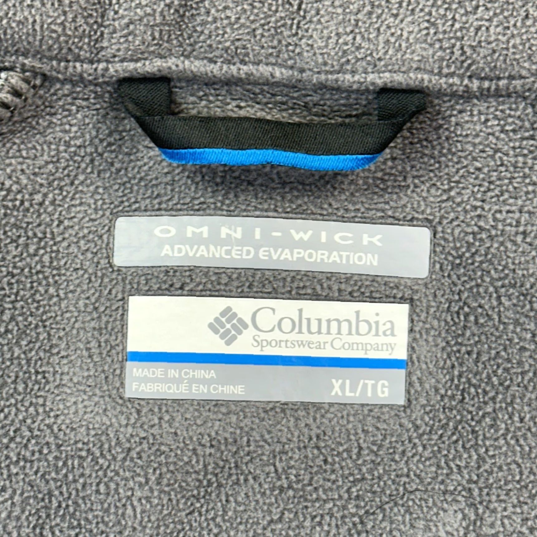 Vintage Columbia Jacket Mens XL Gray Omni-Tech Full Zip Lined Outdoor Hiking Omni-Wick Jacket Men XL Gray Size US XL / EU 56 / 4 - 6 Thumbnail