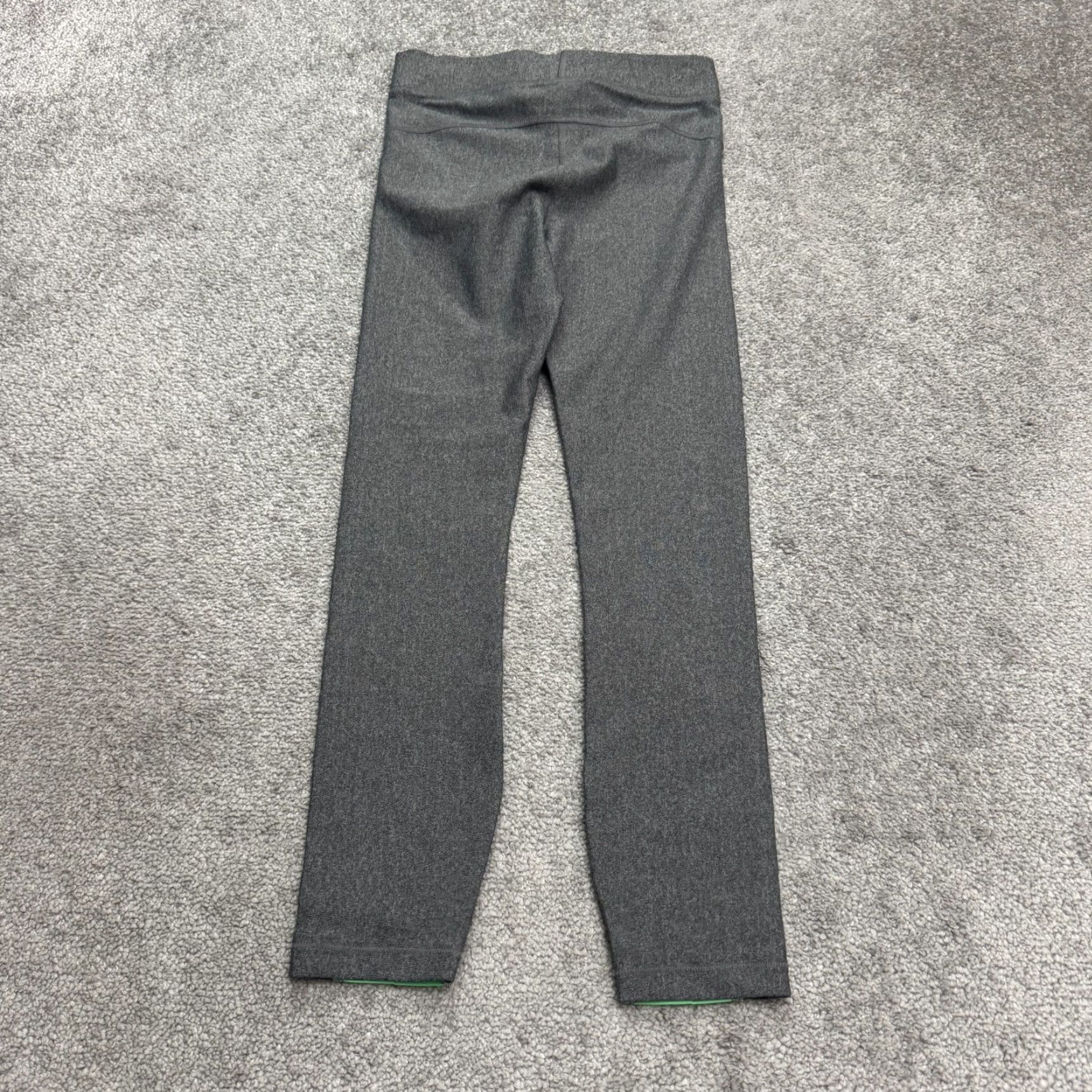 Under Armour Under Armour HeatGear Compression Leggings Womens XS Color Block Gray Black Green Size 26" / US 2 / IT 38 - 2 Thumbnail