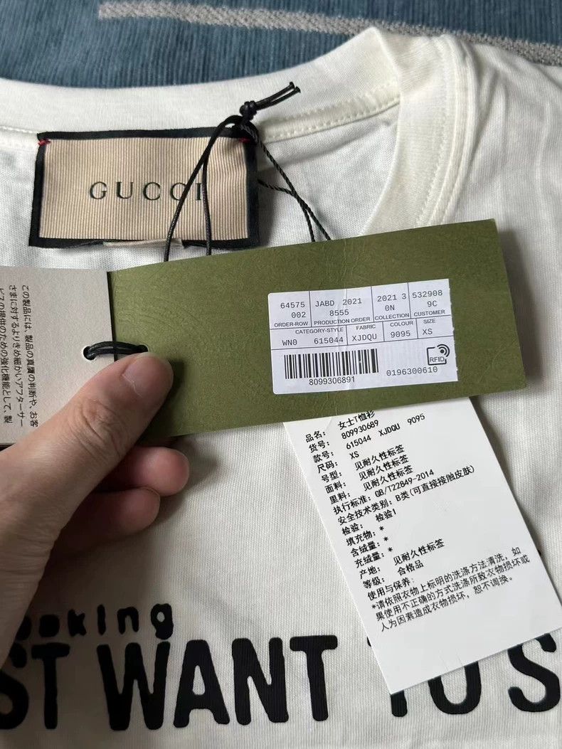 Gucci Gucci Graffiti ink-splashed short sleeves 2501-Nextarrow Size US XS / EU 42 / 0 - 4 Thumbnail