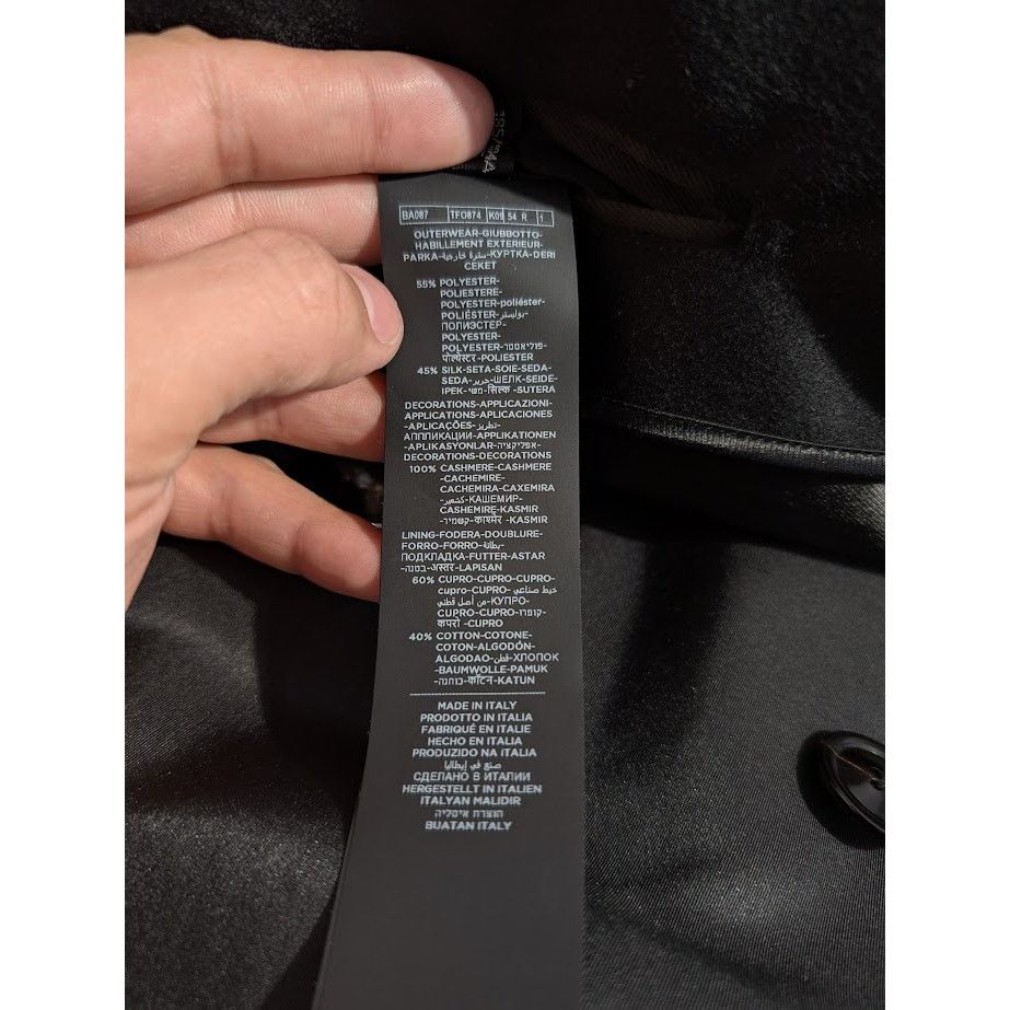 Tom Ford o1rshd1 Coat in Black Size US L / EU 52-54 / 3 - 20 Thumbnail