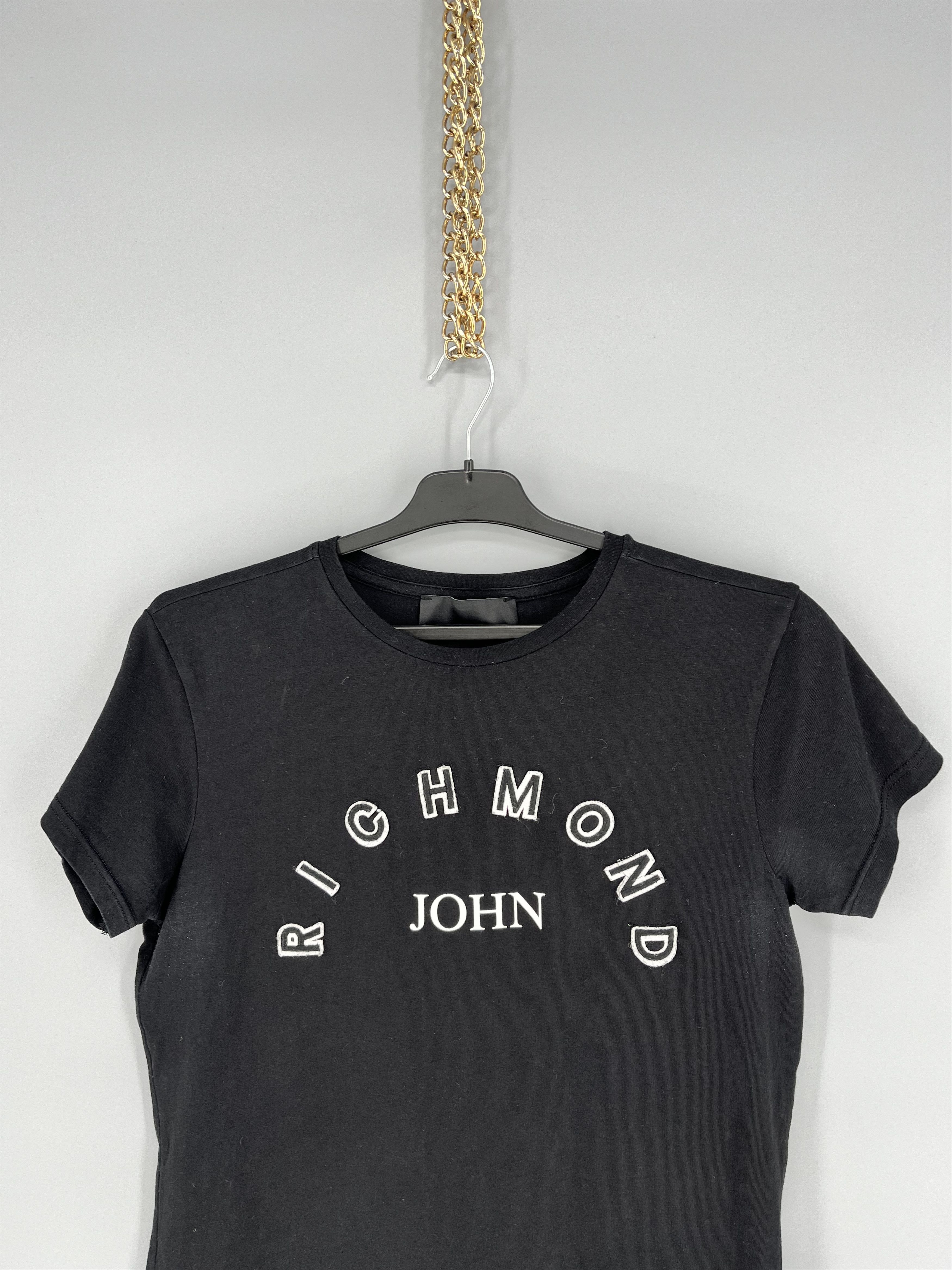 John Richmond Vintage John Richmond Puff Logo Hype T-Shirt Size M / US 6-8 / IT 42-44 - 6 Thumbnail