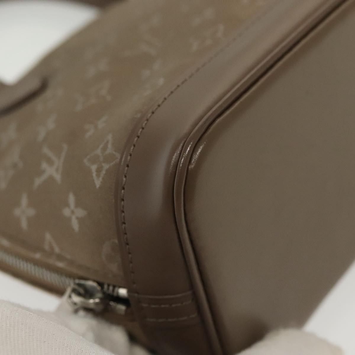 Louis Vuitton LOUIS VUITTON Monogram Satin Little Alma Hand Bag Gray Size ONE SIZE - 10 Thumbnail