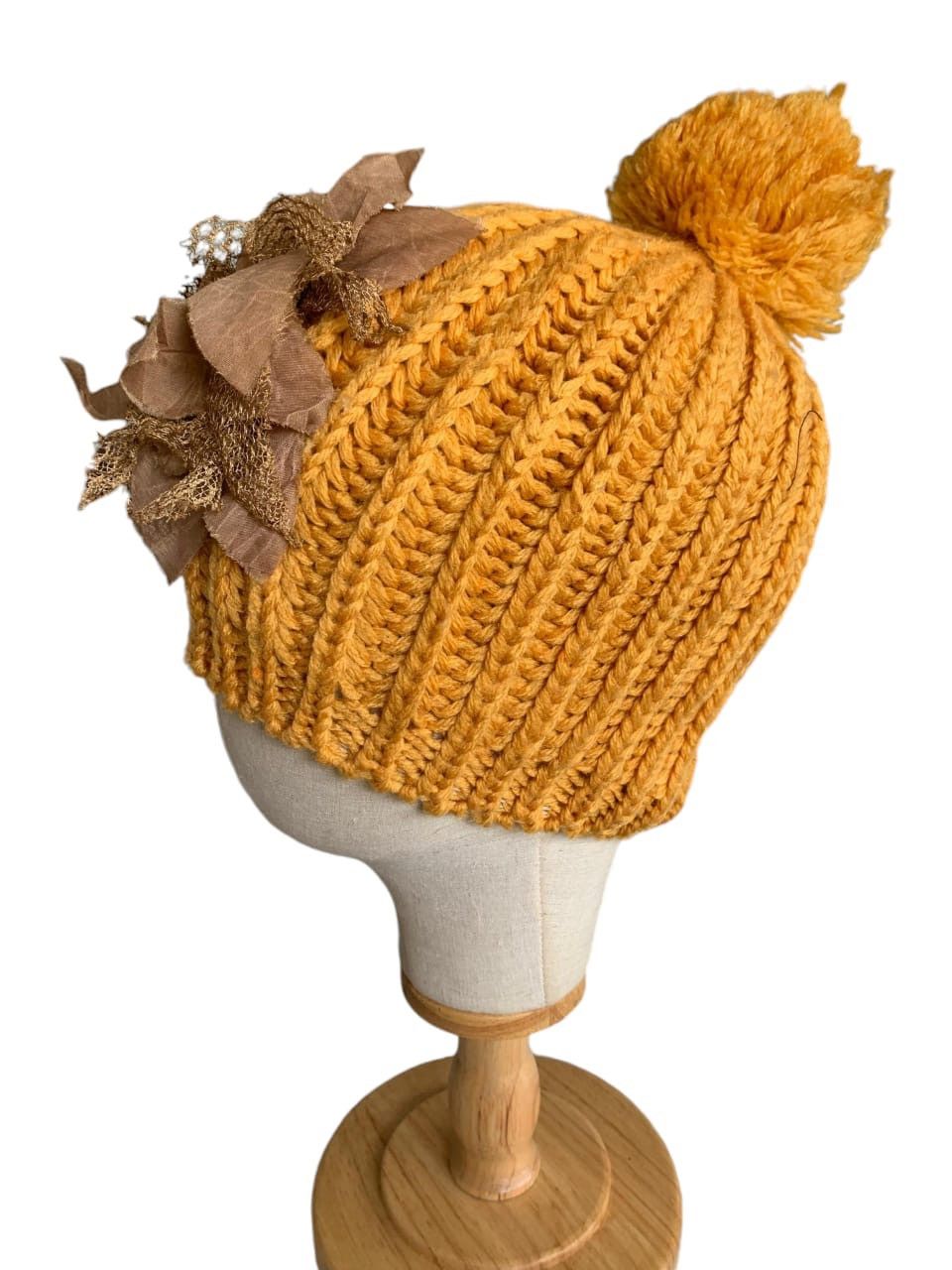 Punk Bondage Style Knitted Beanie Hats