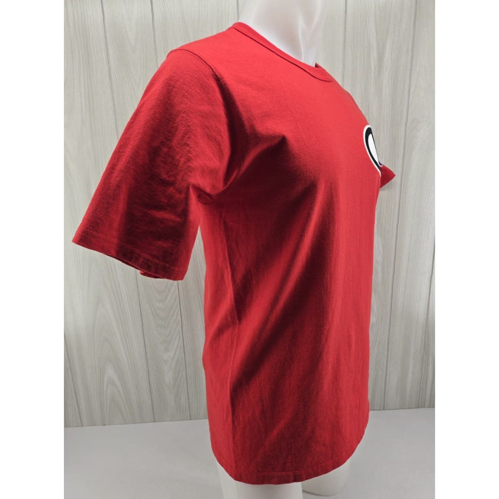 Champion VINTAGE Champion Men's T-Shirt Logo Red Classic Shirt M Adult Medium Red Logo Size US M / EU 48-50 / 2 - 6 Thumbnail