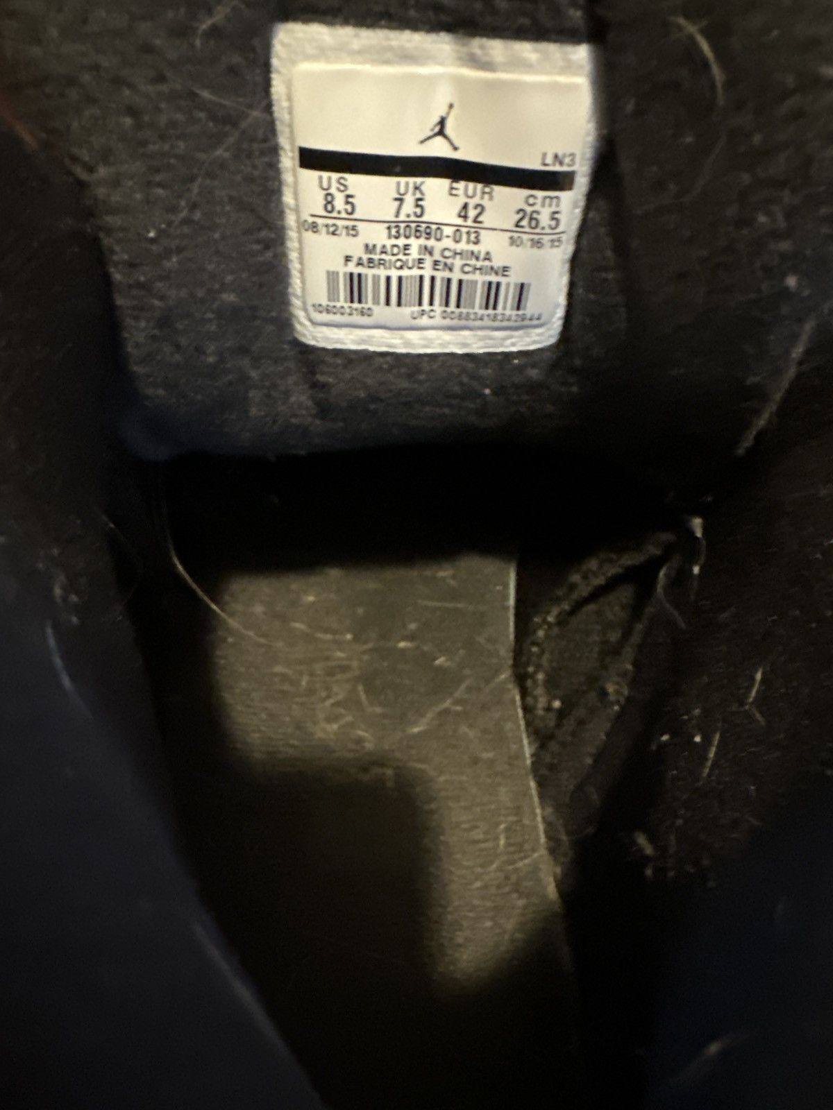 Jordan Brand Jordan Master 12 SZ 8.5 Size US 8.5 / EU 41-42 - 7 Thumbnail