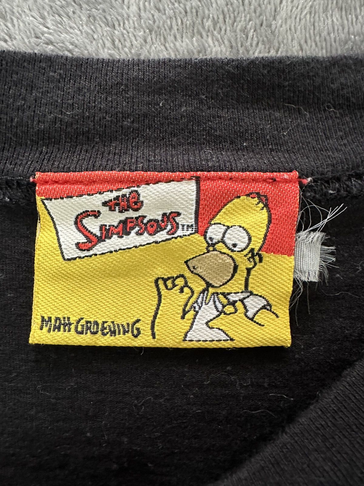 The Simpsons 2002 Simpsons Homer Toothbrush T-Shirt Matt Groening Size US S / EU 44-46 / 1 - 3 Thumbnail