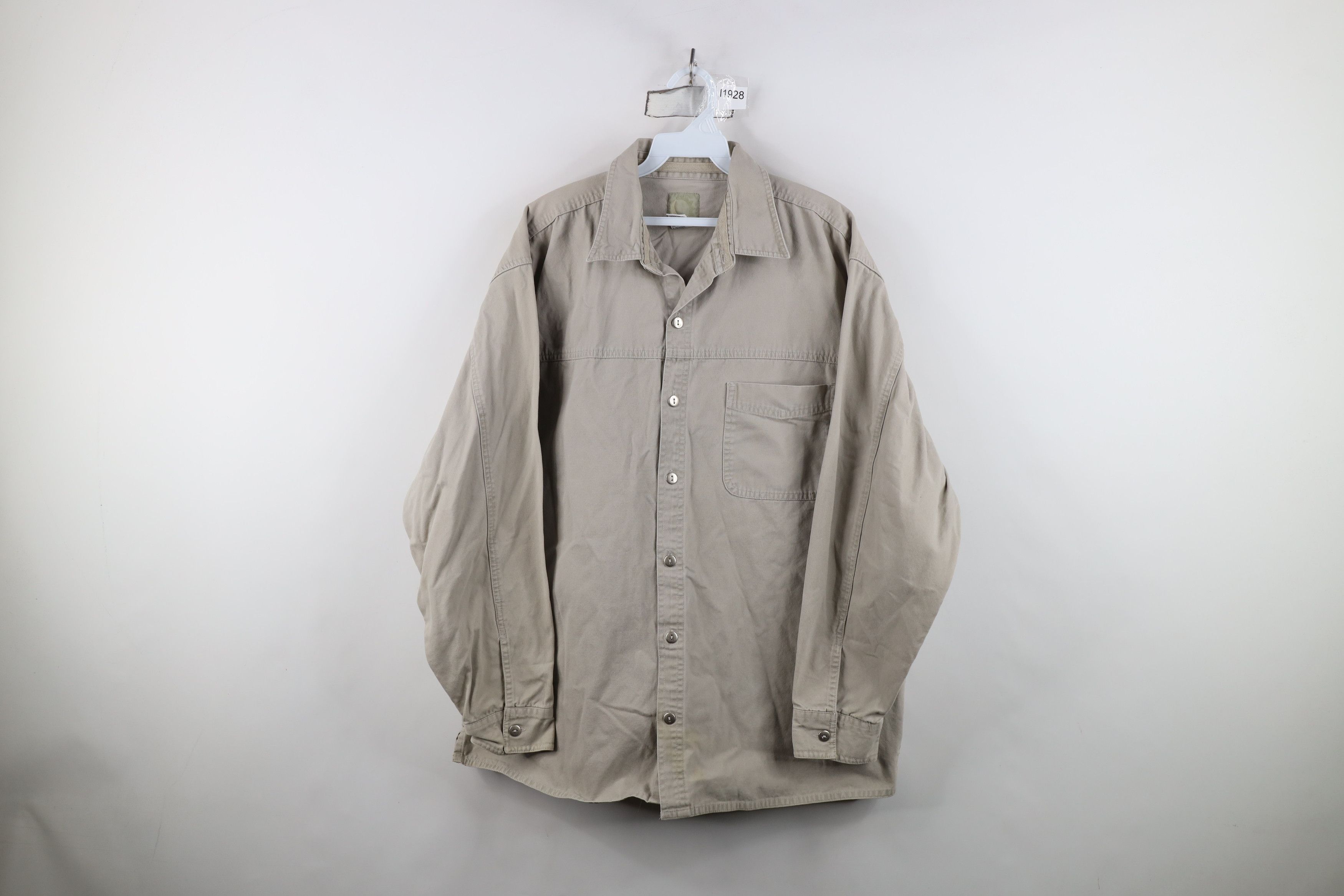 Marlboro Vintage 90s Marlboro Heavy Western Cowboy Button Shirt Gray Size US XL / EU 56 / 4 - 1 Thumbnail