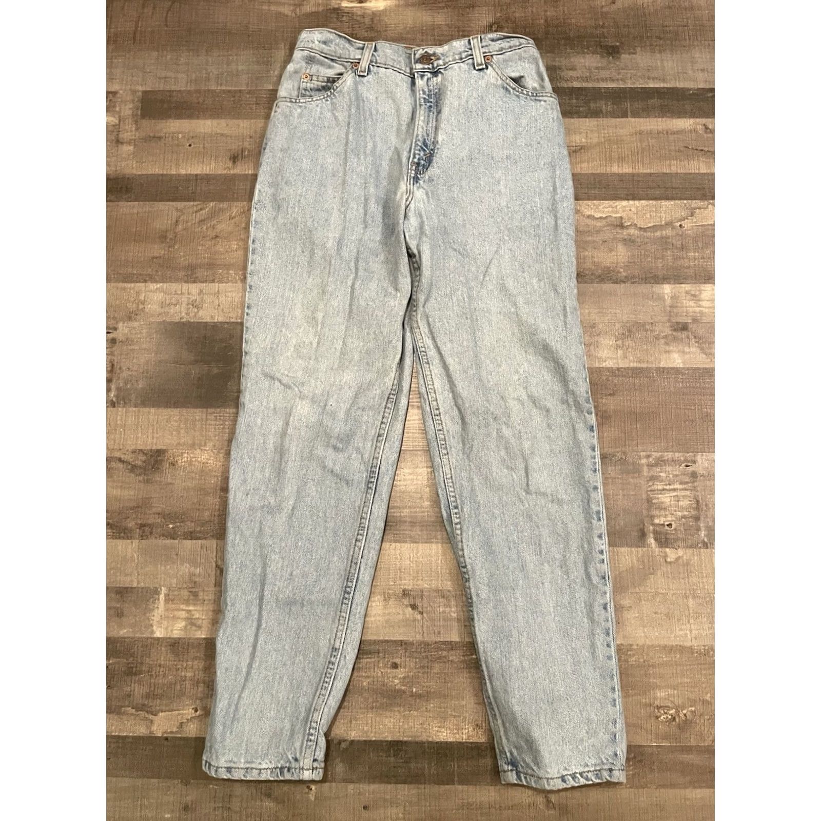 Levi's Levi'S Womens 15951 Jeans Size 10 Relaxed Fit Tapered Leg Orange Tab 28x29 (F521) - 90s Style Size 32" / US 10 / IT 46 - 5 Thumbnail