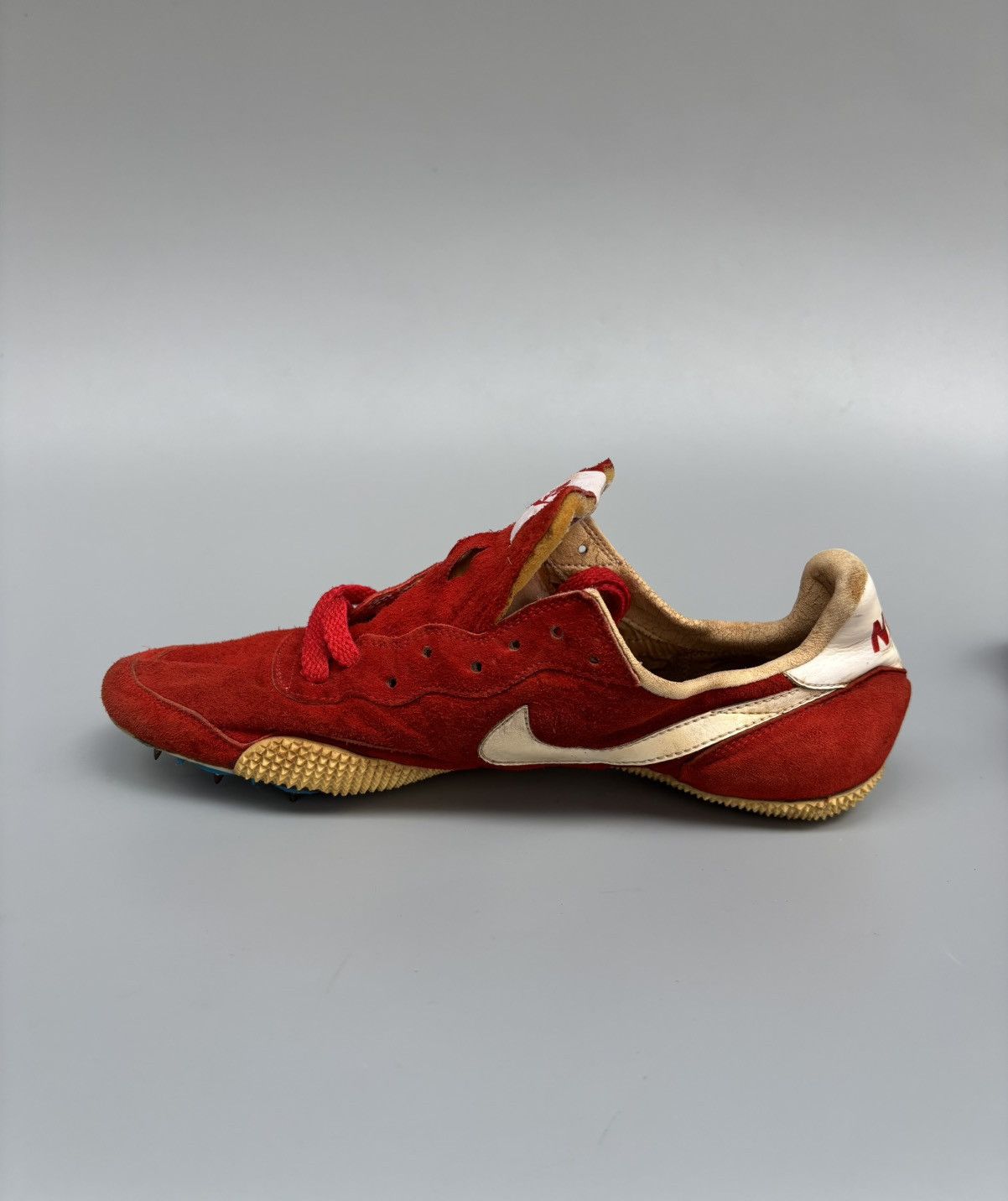 Nike Collector’s Piece! 1980s Nike Americas Track Suede Spikes Size US 7 / EU 40 - 12 Thumbnail
