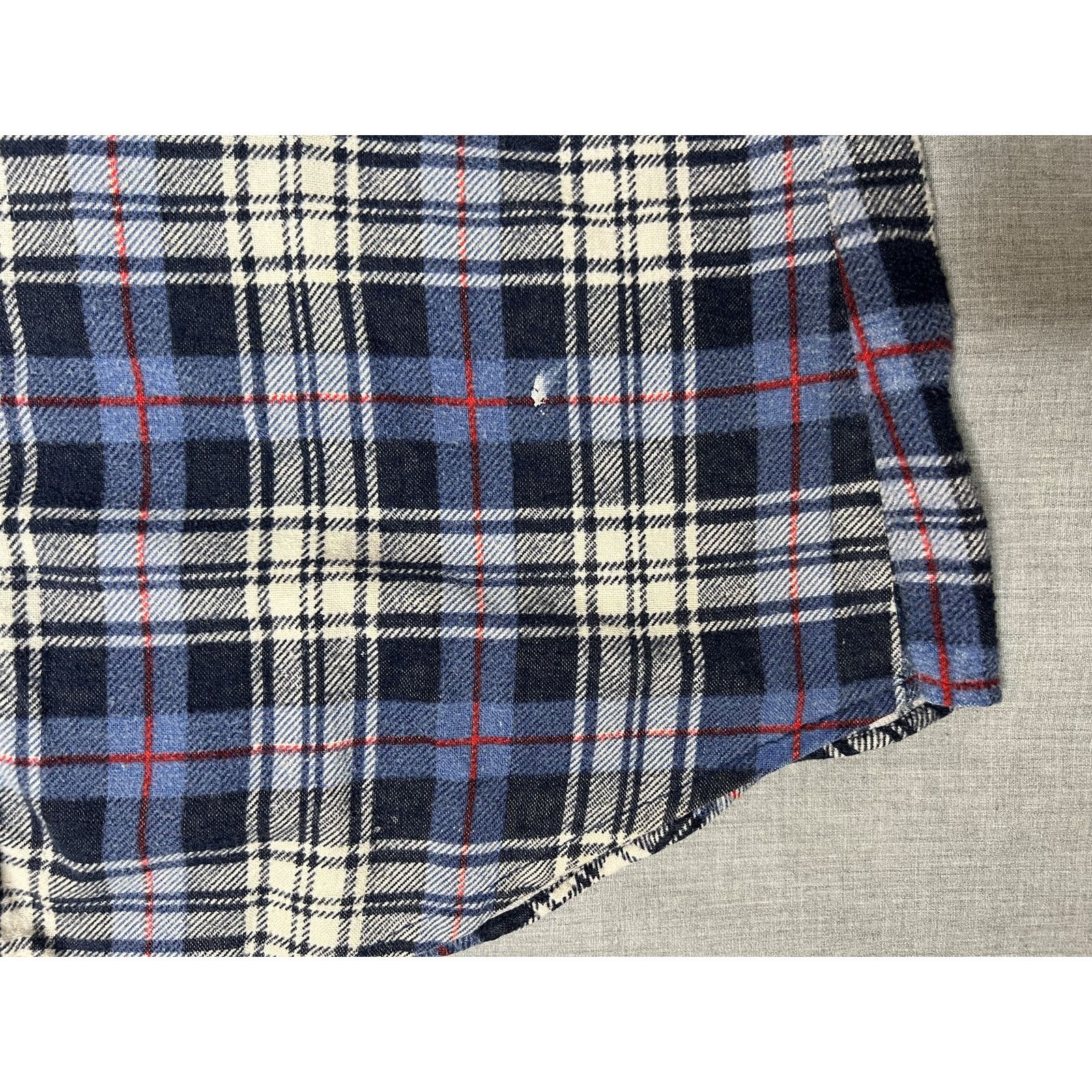 Sears Vintage Sears Plaid Flannel Button Up Shirt Medium Size US M / EU 48-50 / 2 - 5 Thumbnail