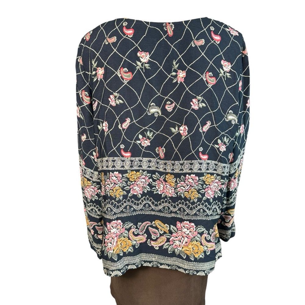 Other NWT New Vintage Marie Clare Fashion Top Made In USA Size 18 Size XXL / US 16-18 / IT 52-54 - 4 Thumbnail