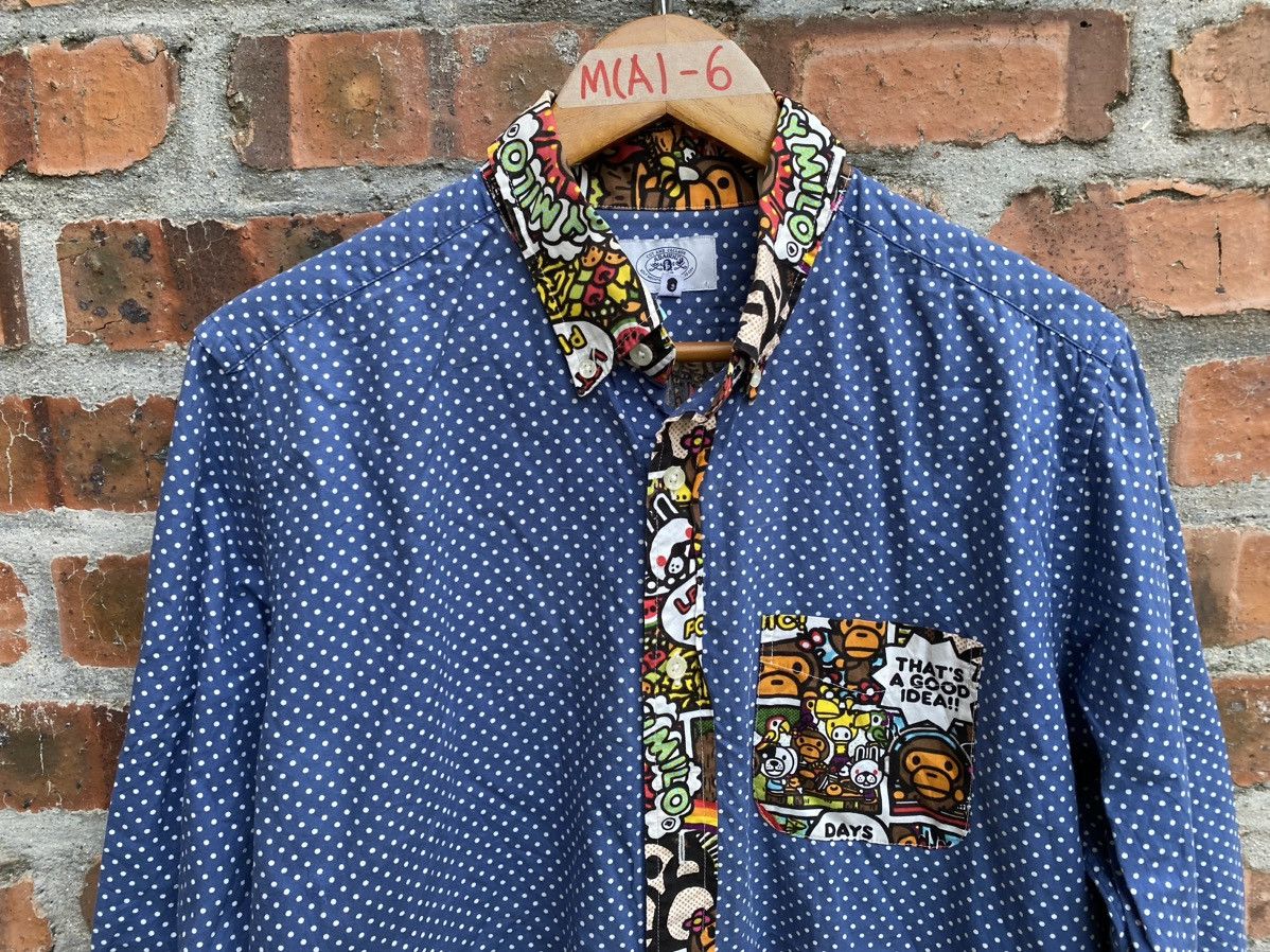 Bape 2008 Bape Baby Milo all logo Size US XL / EU 56 / 4 - 3 Thumbnail