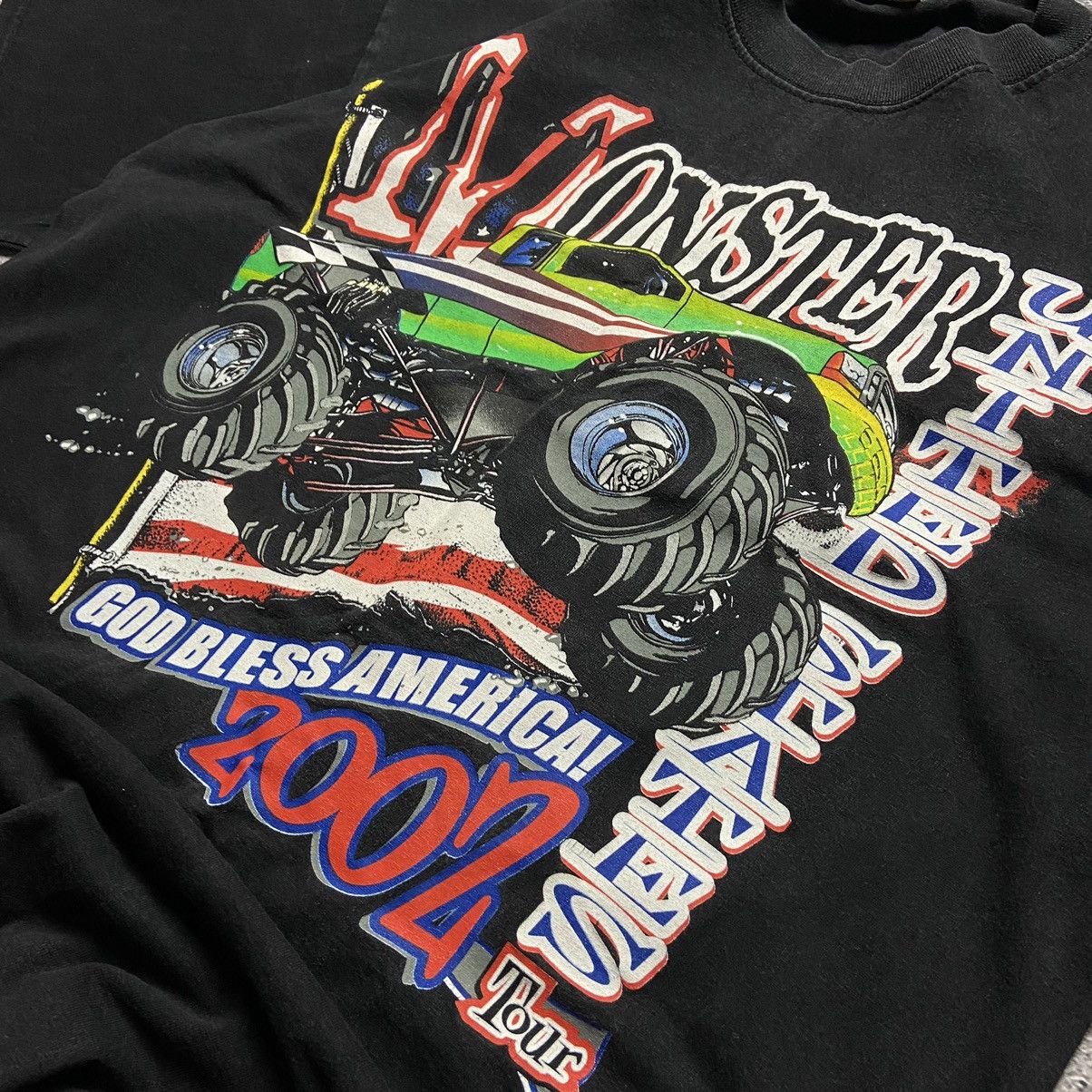 Vintage Vintage Monster Truck Smash Show USA Tour 2002 Size US XL / EU 56 / 4 - 7 Thumbnail