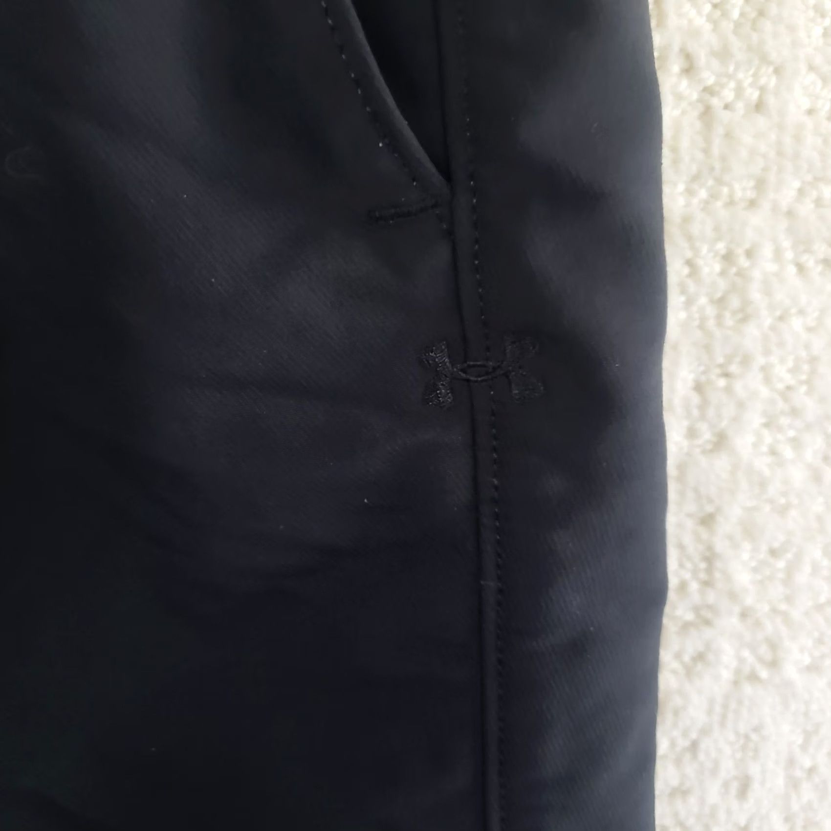 Under Armour Under Armour Shorts Mens 38 Black Golf HeatGear Stretch Quick Dry Pockets 10 Inseam–Loose Fit Regular Size 38 Size US 38 / EU 54 - 5 Thumbnail