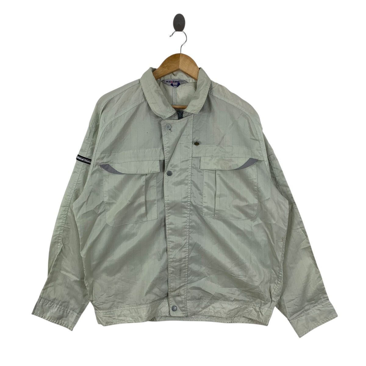 Vintage Vintage NATIONAL PANASONIC JAPAN Engineer Uniform Jacket Size US XXL / EU 58 / 5 - 3 Thumbnail