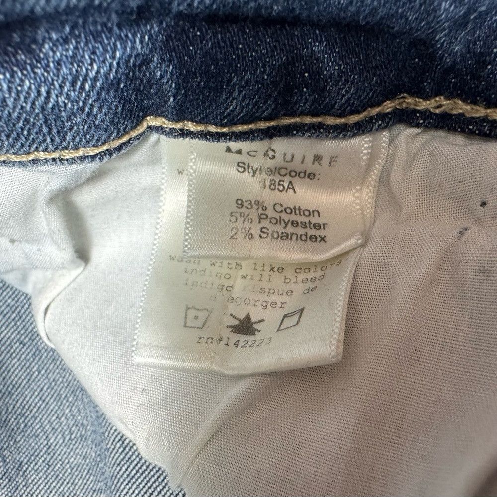 Other McGuire Denim Side Stripe Crop Raw Hem Jeans Size 27 Size 27" / US 4 / IT 40 - 6 Thumbnail