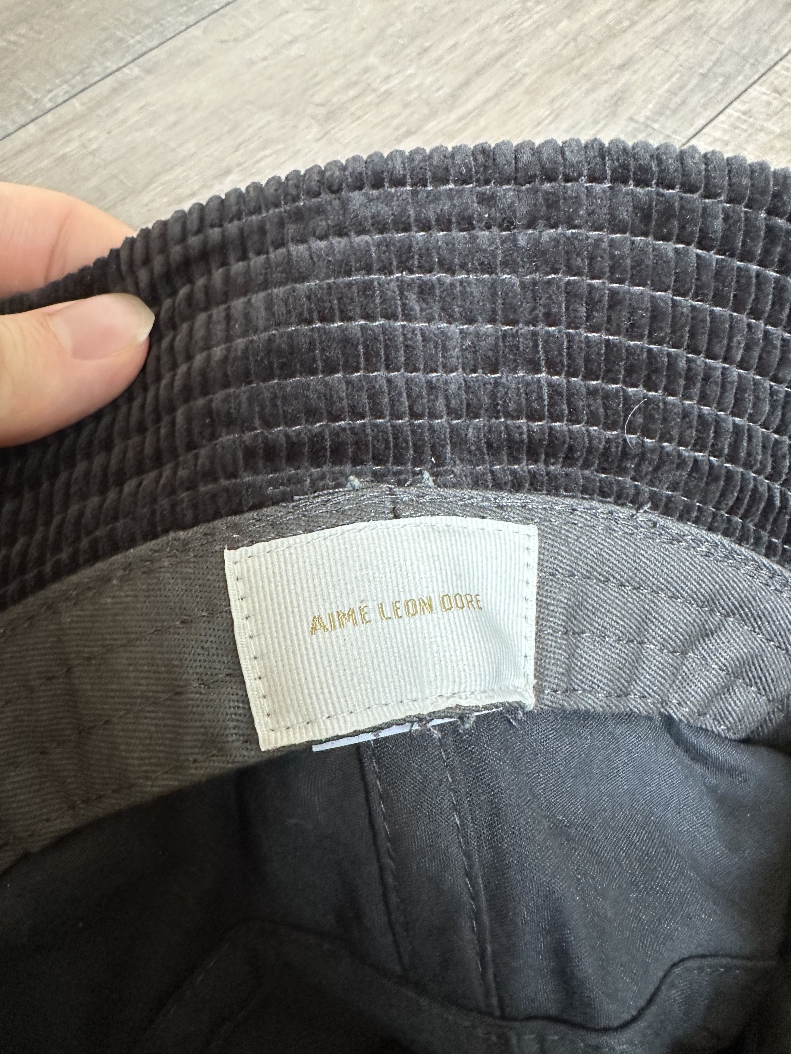 Aime Leon Dore Aime Leon Dore Corduroy Chainstitch Bucket Hat Size ONE SIZE - 3 Thumbnail