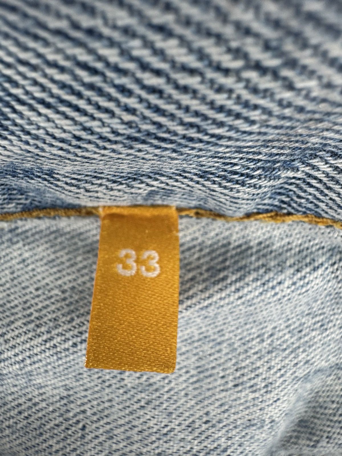 Gallery Dept. Gallery Dept Analog 5001 Metallic Jeans 33/31. Size US 33 - 9 Thumbnail
