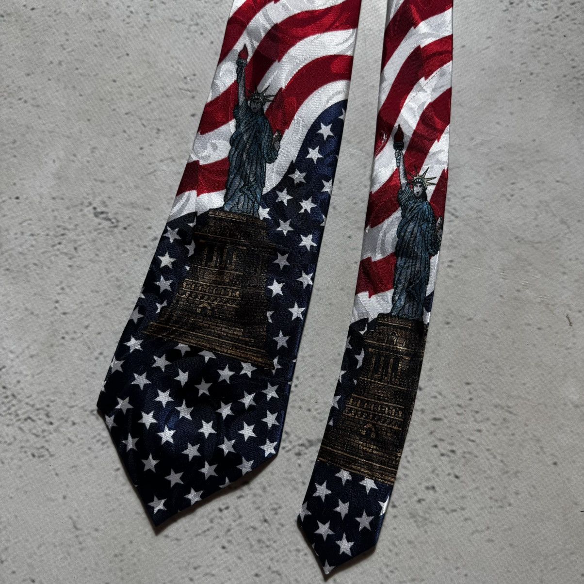 If Six Was Nine archive tie usa flag y2k streetwear if six was nine type Size ONE SIZE - 2 Thumbnail