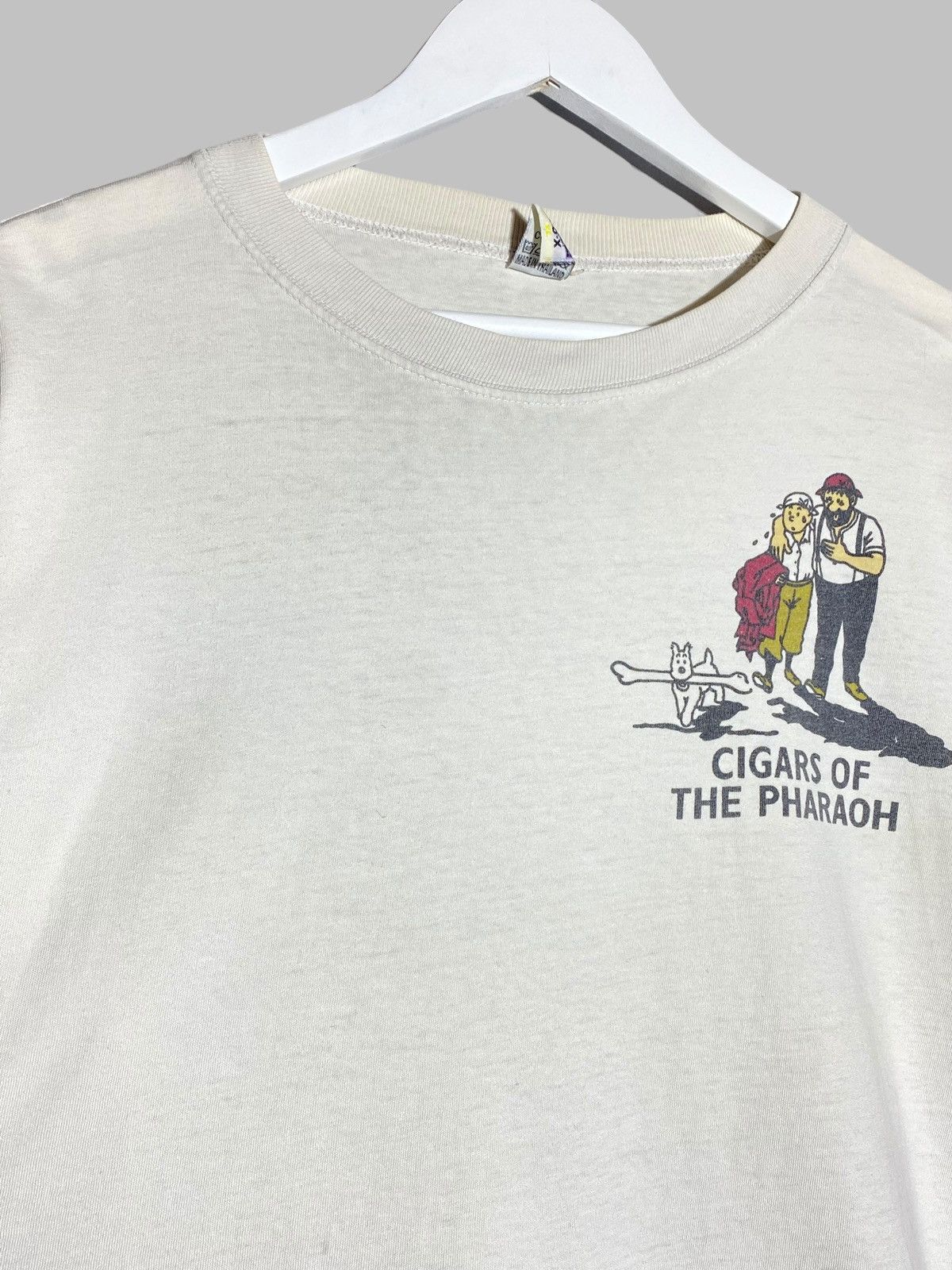 Cartoon Network Vintage Cartoon The Adventure Tintin Cigars Of The Pharaoh Size US M / EU 48-50 / 2 - 5 Thumbnail