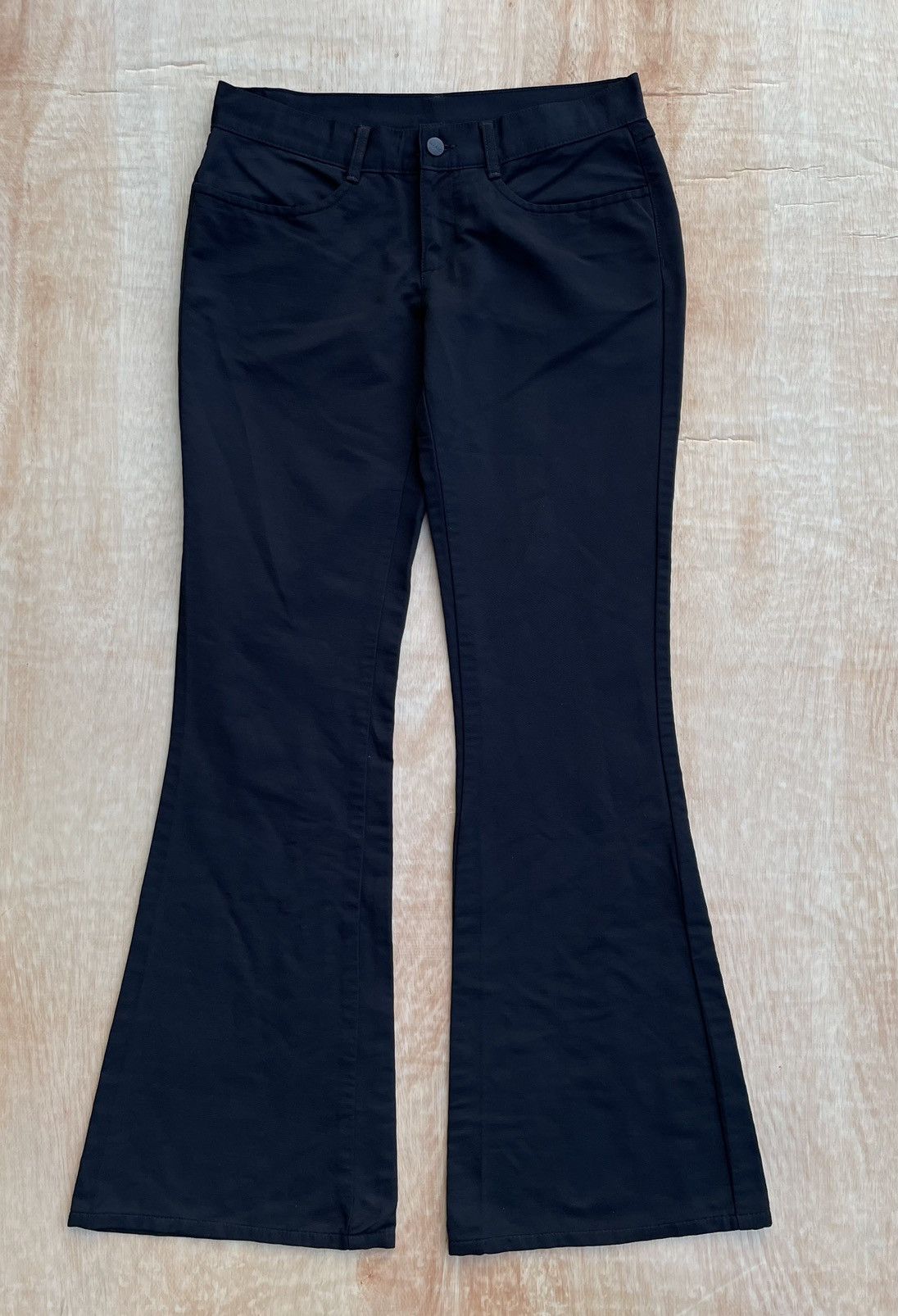 image of Super Flare Onix Black Pants, Women's (Size 31)