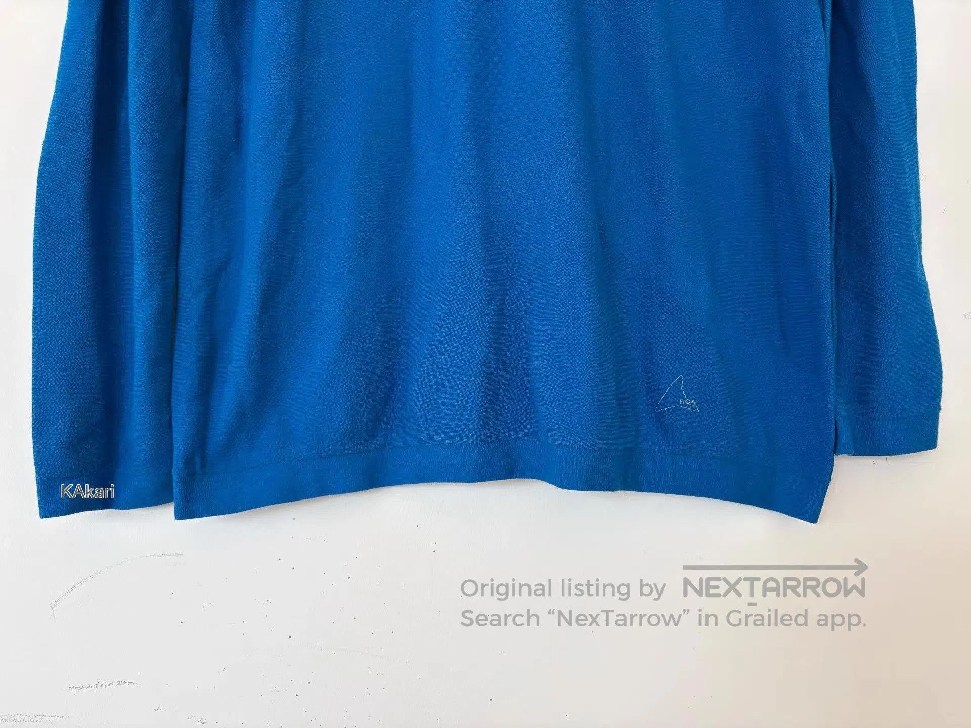 ROA Blue Long Sleeve Crew Neck Shirt XXL. Size US XXL / EU 58 / 5 - 4 Thumbnail