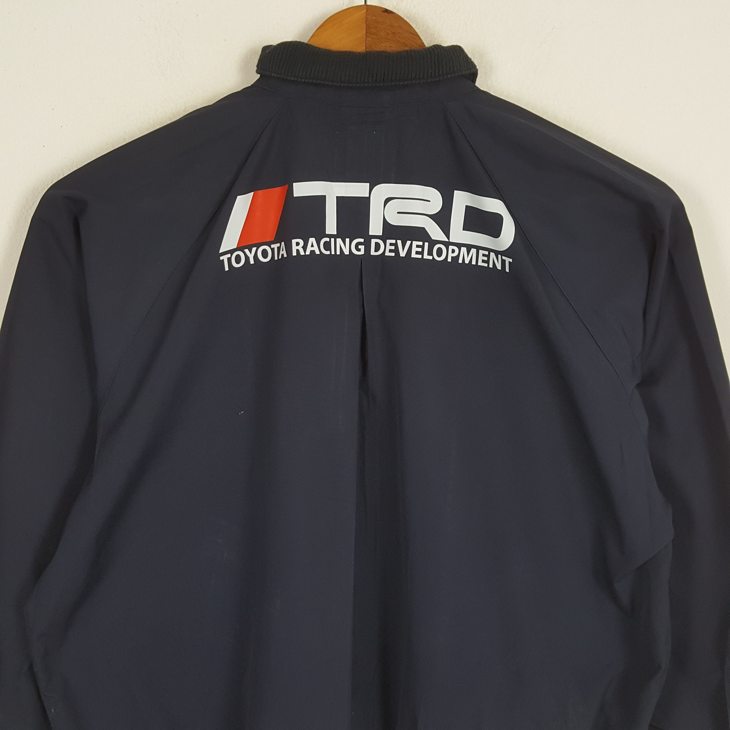Dunlop × Vintage Vintage DUNLOP TRD TOYOTA RACING Japanese Custom Jacket Size US XL / EU 56 / 4 - 2 Thumbnail