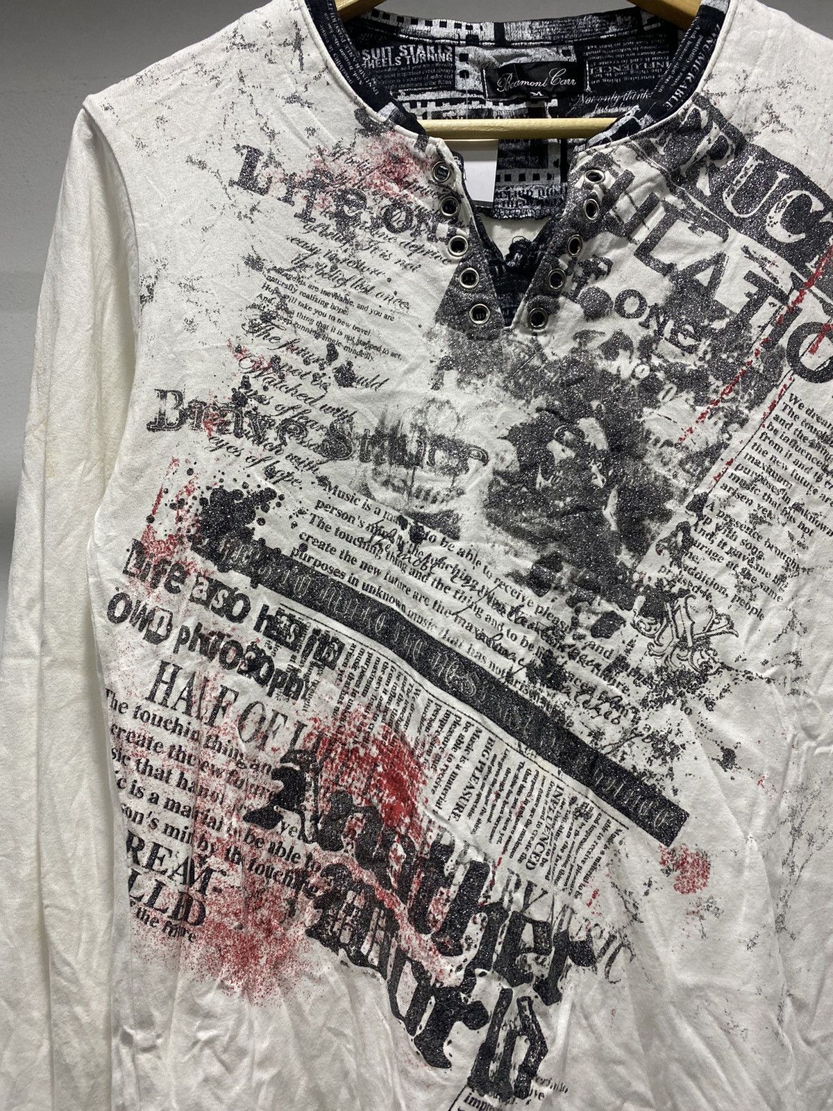 Hysteric Glamour Beaumont Carr Poem Wording Punk Lgb Grunge Ls Size US S / EU 44-46 / 1 - 5 Thumbnail