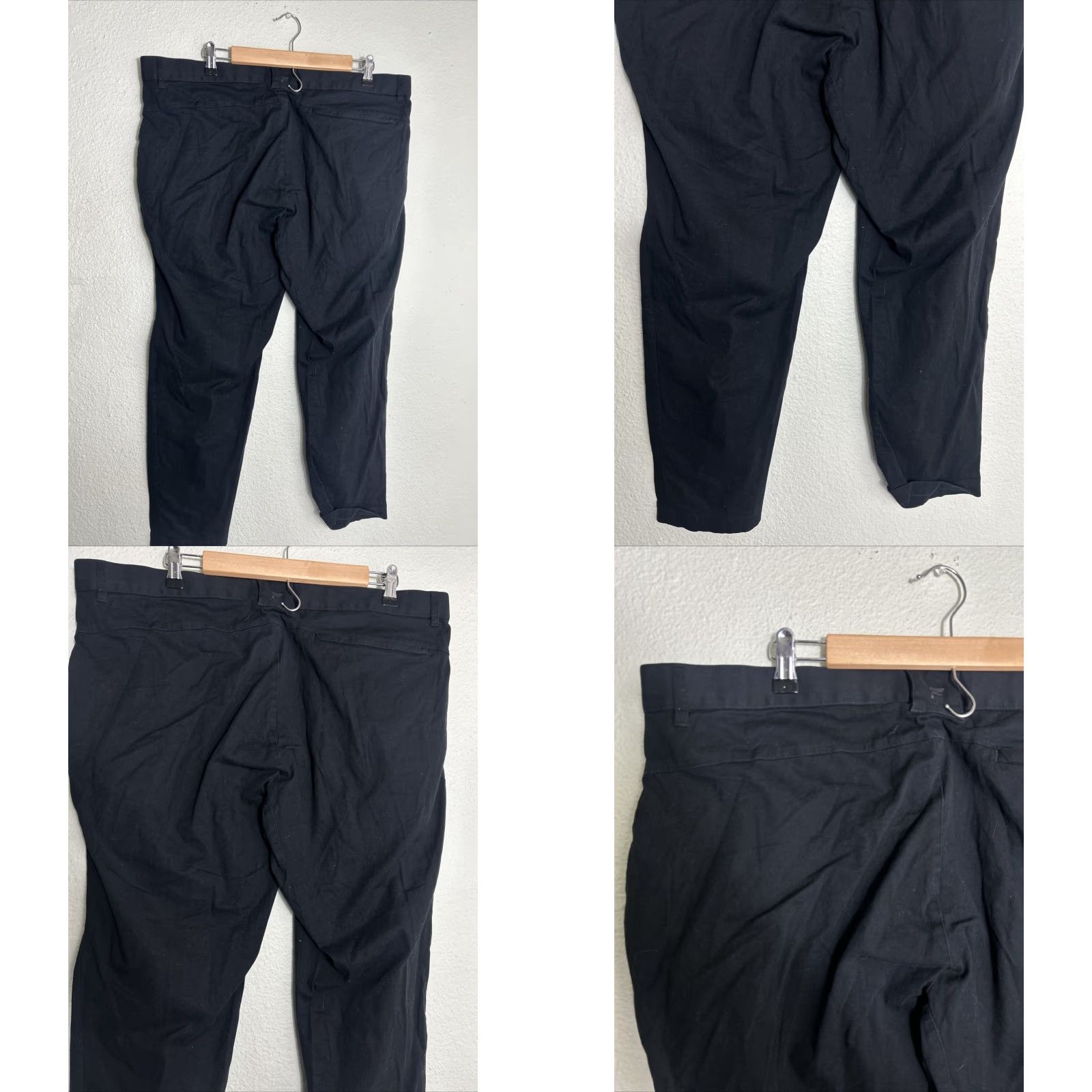 Fabletics Fabletics Black Cotton Chino Pants 40x27 Golf Men Regular 40 Inseam 27 Pants Black Cotton Chino Golf Mens Size US 40 / EU 56 - 8 Thumbnail