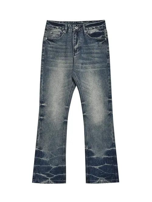 VIBE bootcut flared grunge washed jeans Size US 30 / EU 46 - 7 Thumbnail