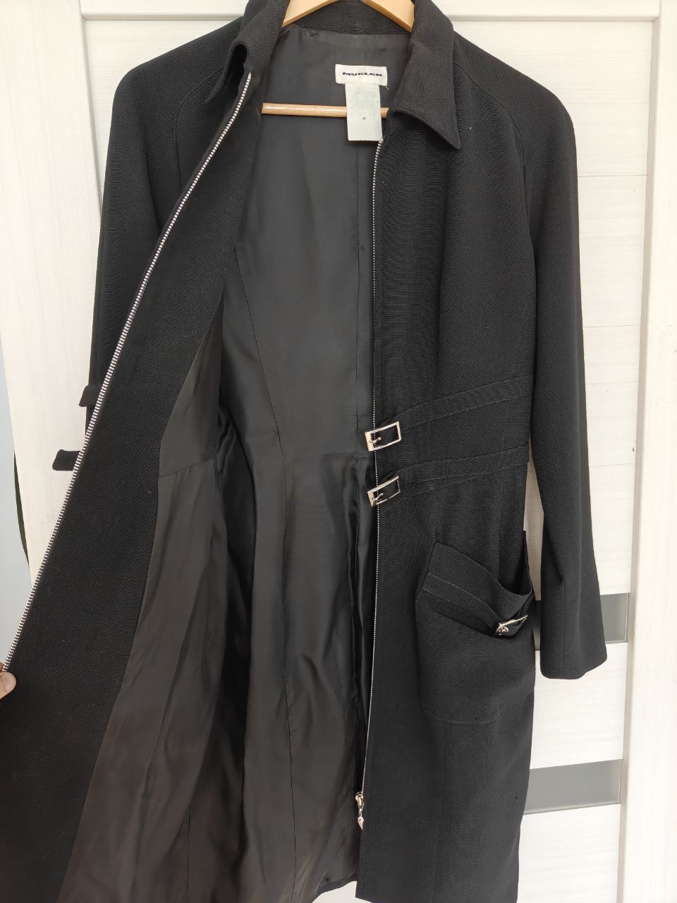 Mugler Mugler Vintage Architectural Belted Zip Dress Size S / US 4 / IT 40 - 11 Thumbnail