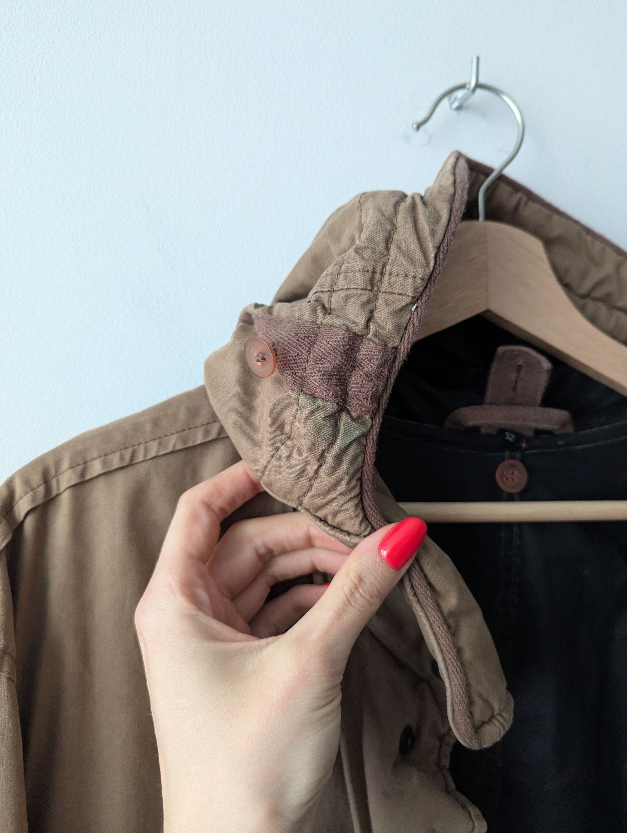 Strellson Vintage STRELLSON Swiss Military Zip Hooded Jacket beige Size US XL / EU 56 / 4 - 18 Thumbnail